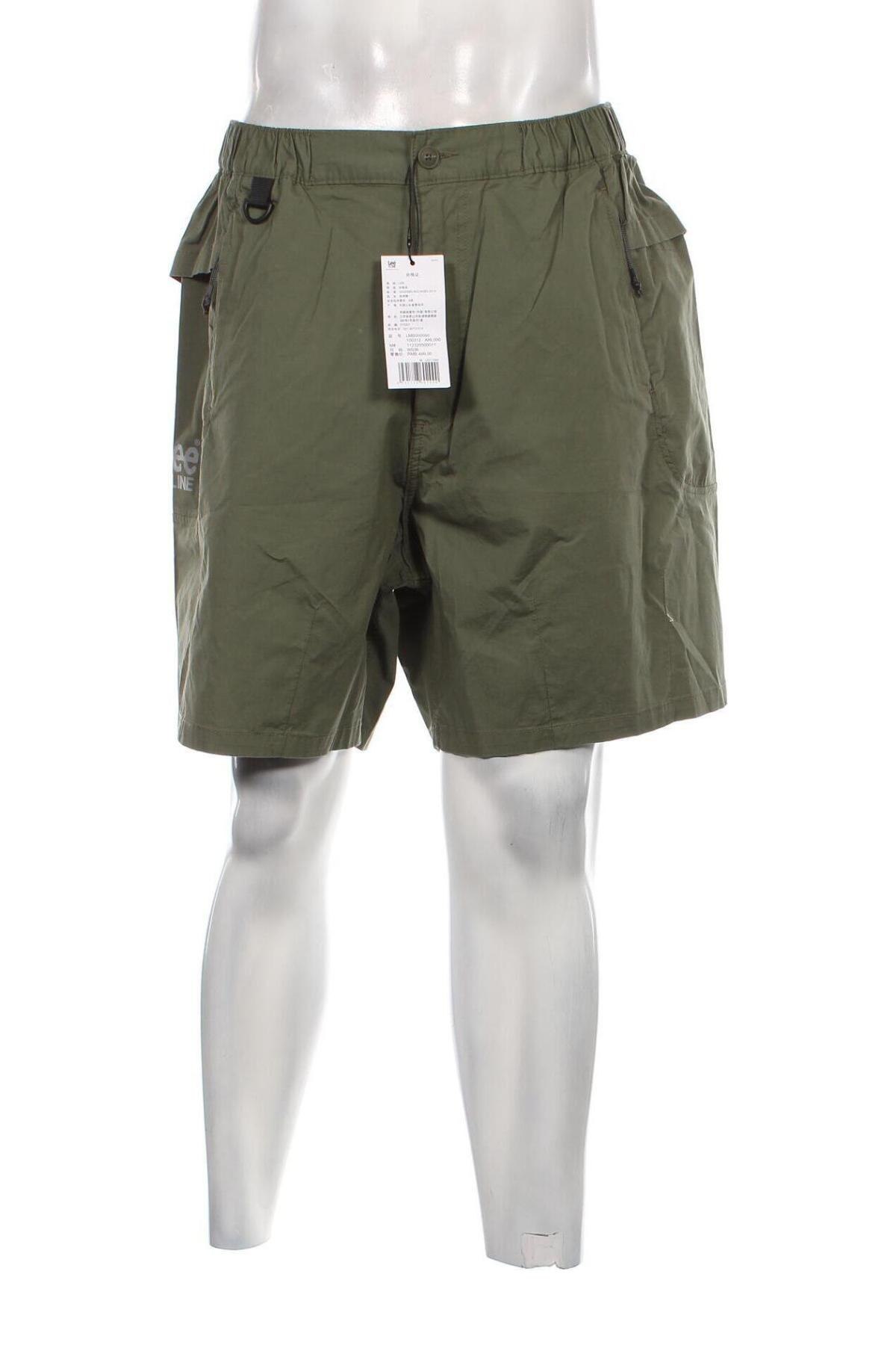 Ανδρικό κοντό παντελόνι Lee, Μέγεθος L, Χρώμα Πράσινο, Τιμή 26,91 €