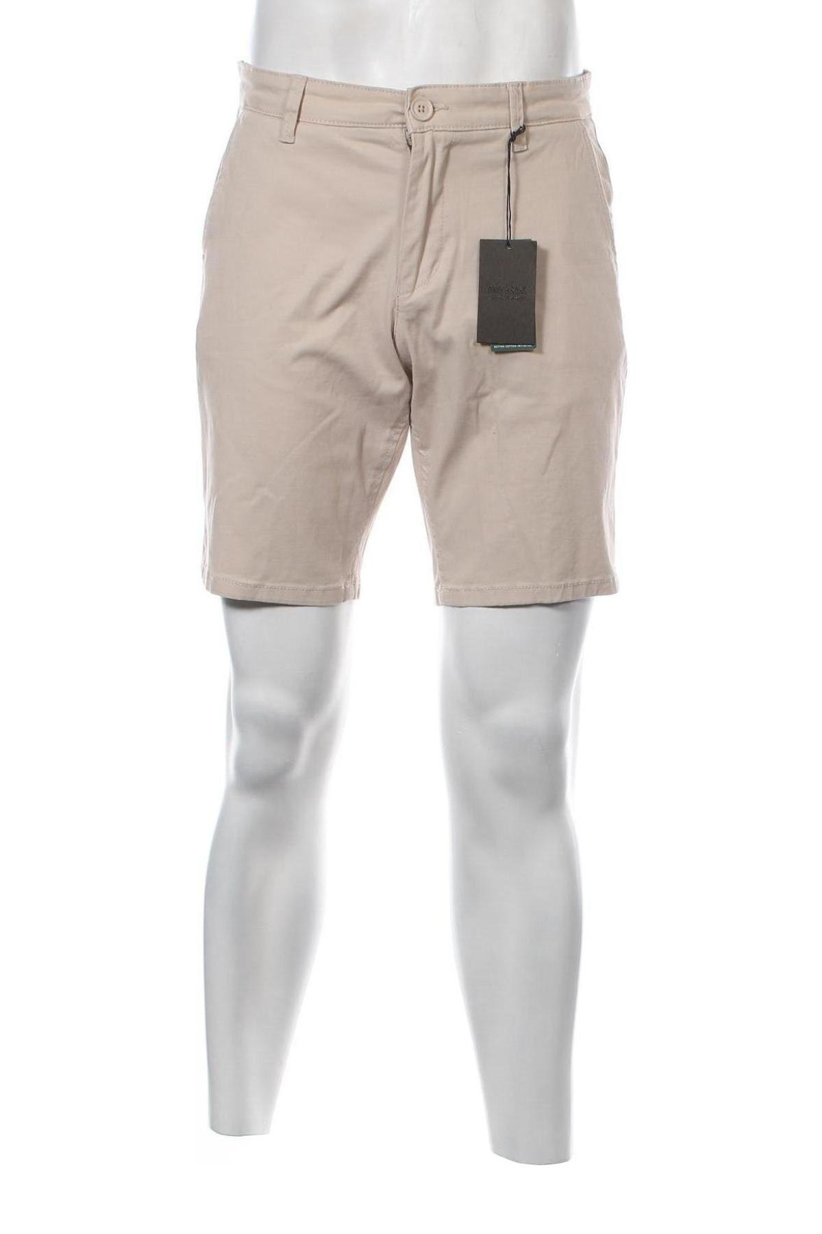 Pantaloni scurți de bărbați Only & Sons, Mărime M, Culoare Bej, Preț 131,58 Lei