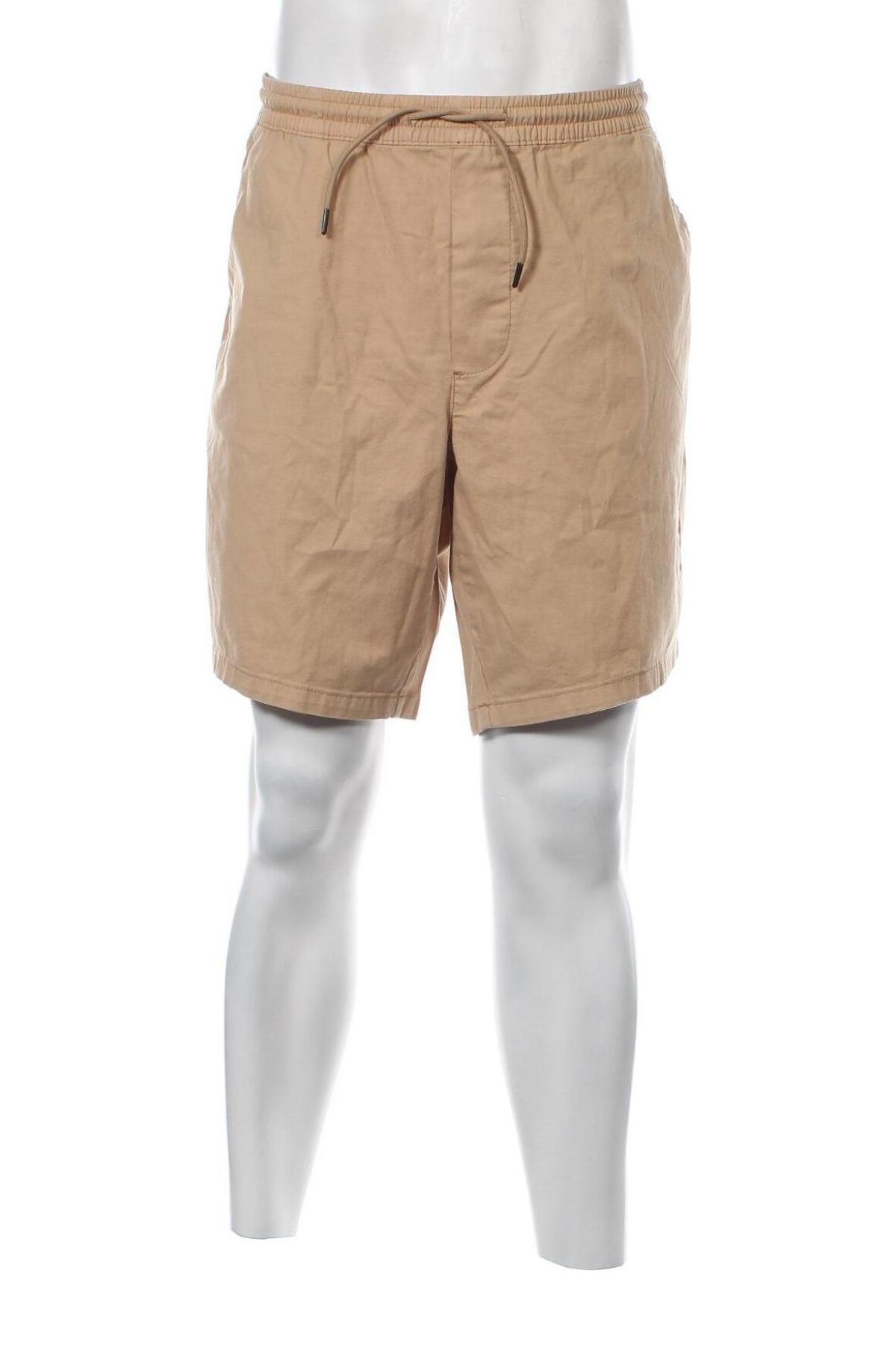 Ανδρικό κοντό παντελόνι Rebel, Μέγεθος 4XL, Χρώμα  Μπέζ, Τιμή 20,62 €