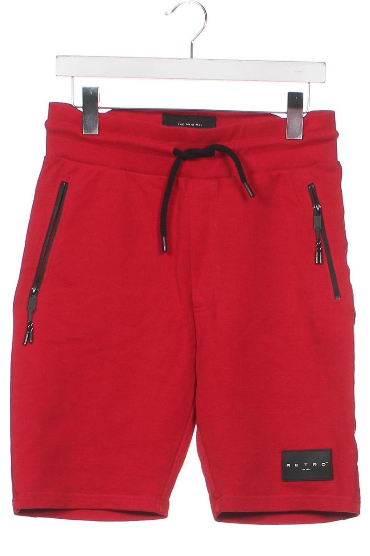 Мъжки къс панталон Retro Jeans, Размер S, Цвят Червен, Цена 35,00 лв.