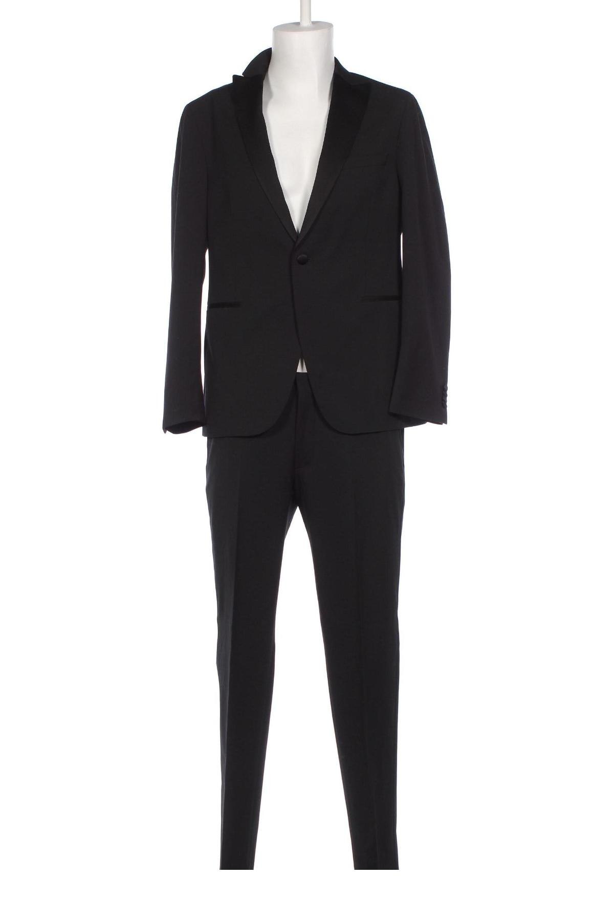 Мъжки костюм Michael Kors, Размер L, Цвят Черен, Цена 619,00 лв.