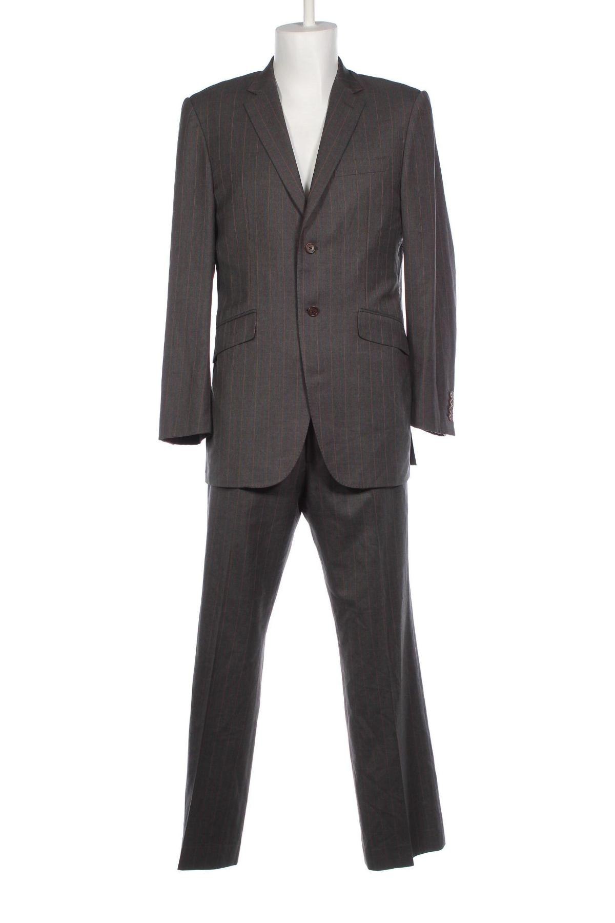 Мъжки костюм Ozwald Boateng, Размер L, Цвят Сив, Цена 382,09 лв.