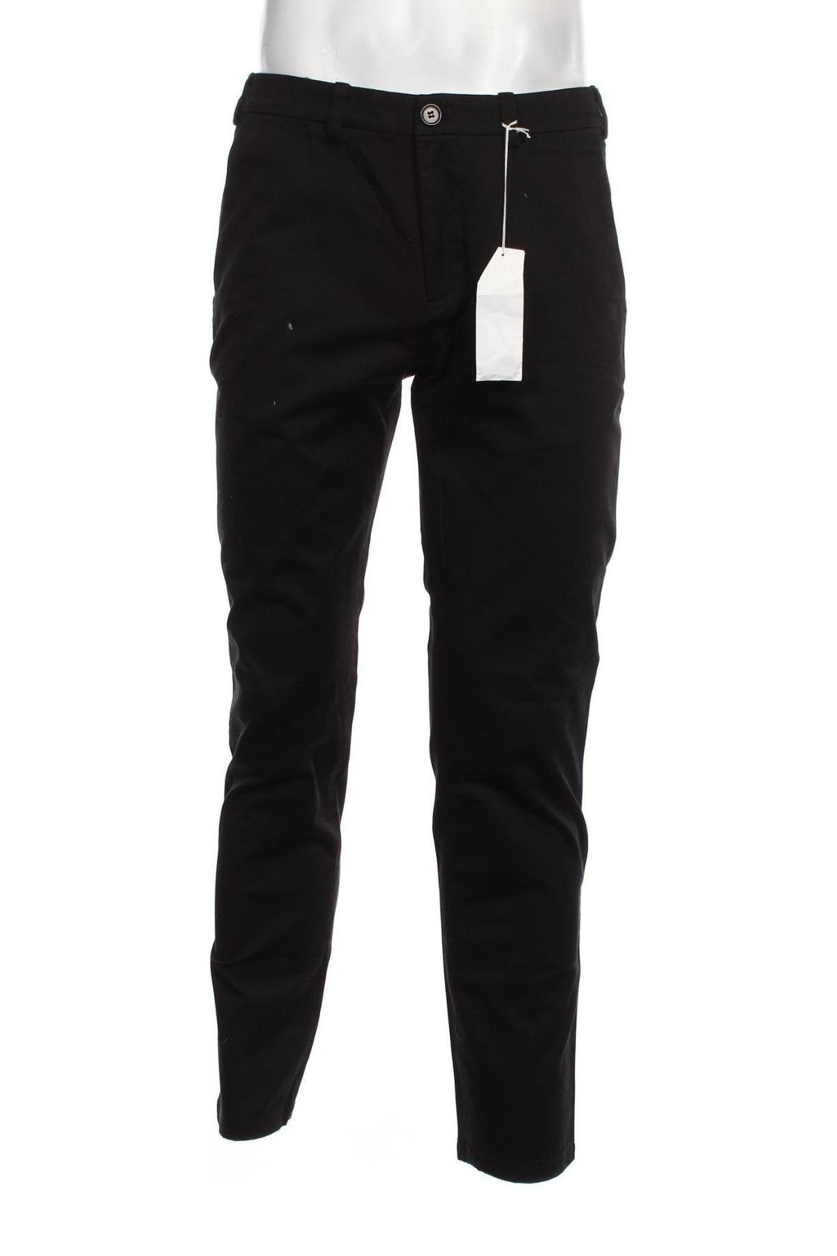 Мъжки панталон Arket, Размер L, Цвят Черен, Цена 132,00 лв.