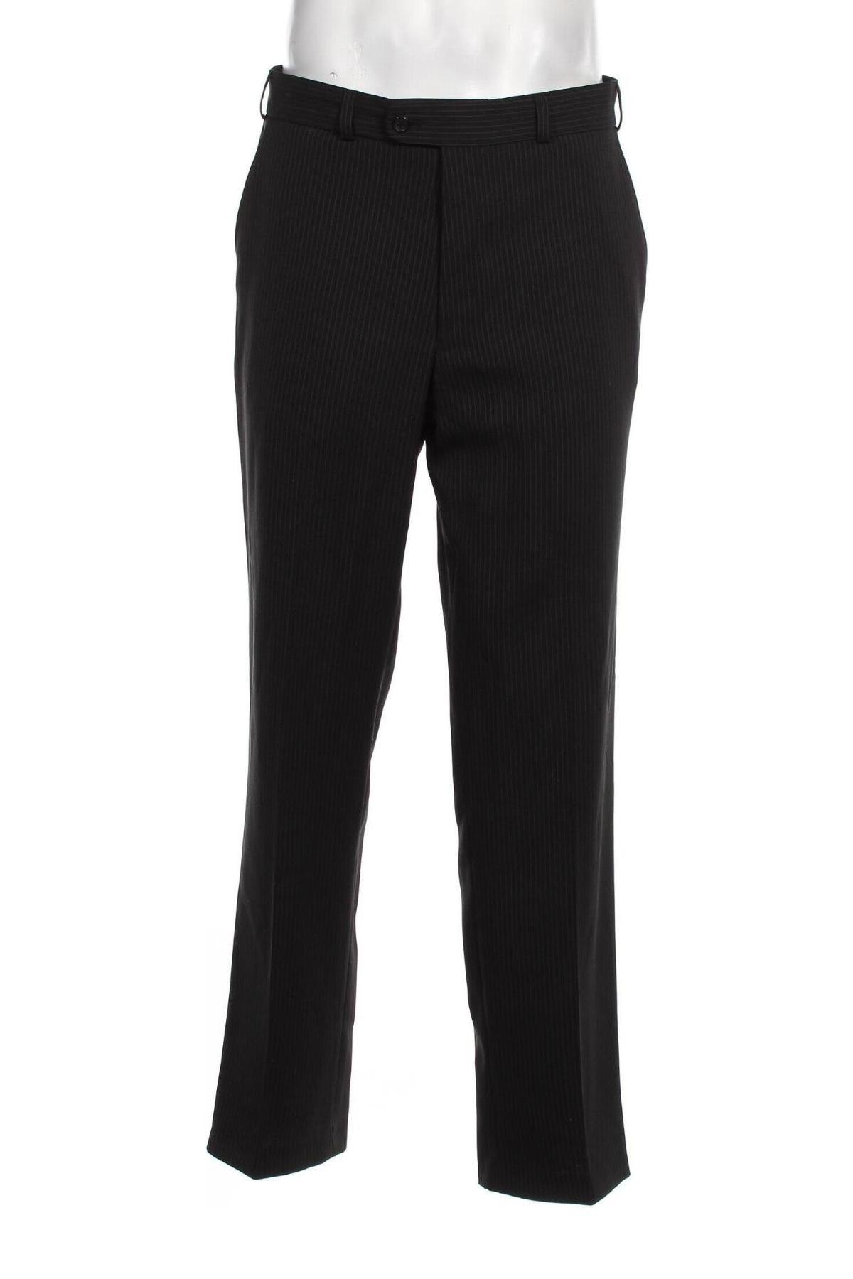 Pantaloni de bărbați Canda, Mărime L, Culoare Negru, Preț 14,31 Lei