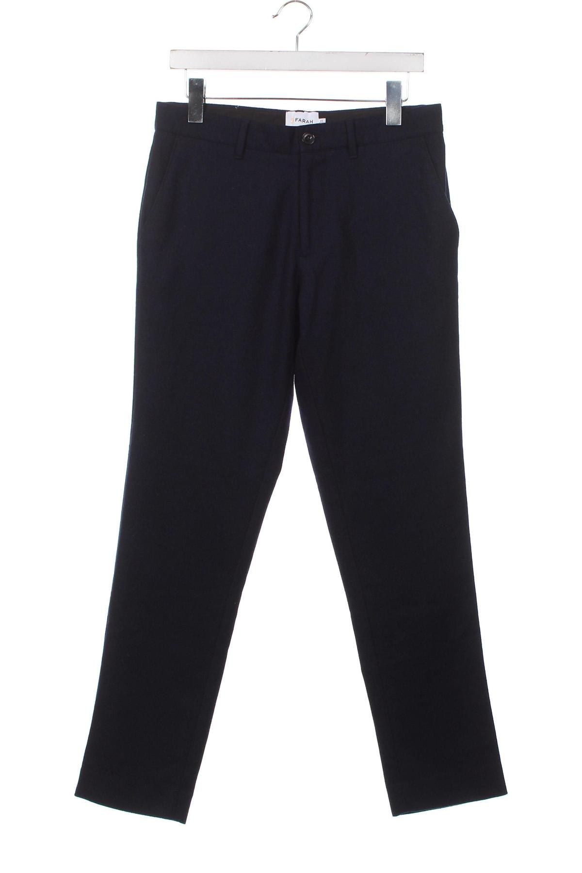 Ανδρικό παντελόνι Farah, Μέγεθος S, Χρώμα Μπλέ, Τιμή 27,90 €