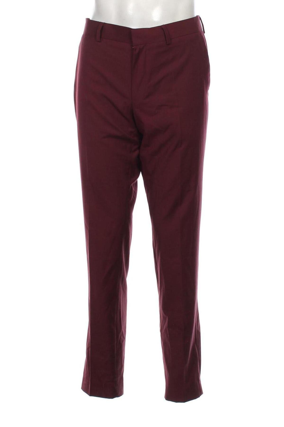 Мъжки панталон Isaac Dewhirst, Размер L, Цвят Червен, Цена 20,88 лв.