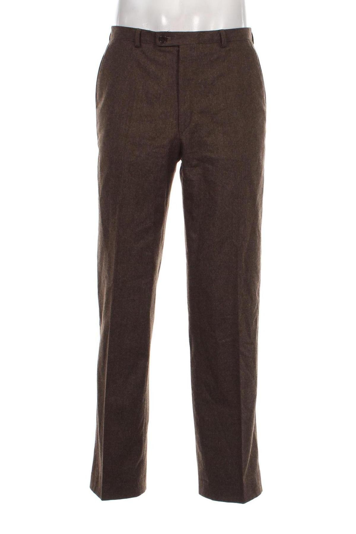 Ανδρικό παντελόνι Jaeger, Μέγεθος L, Χρώμα Καφέ, Τιμή 21,91 €