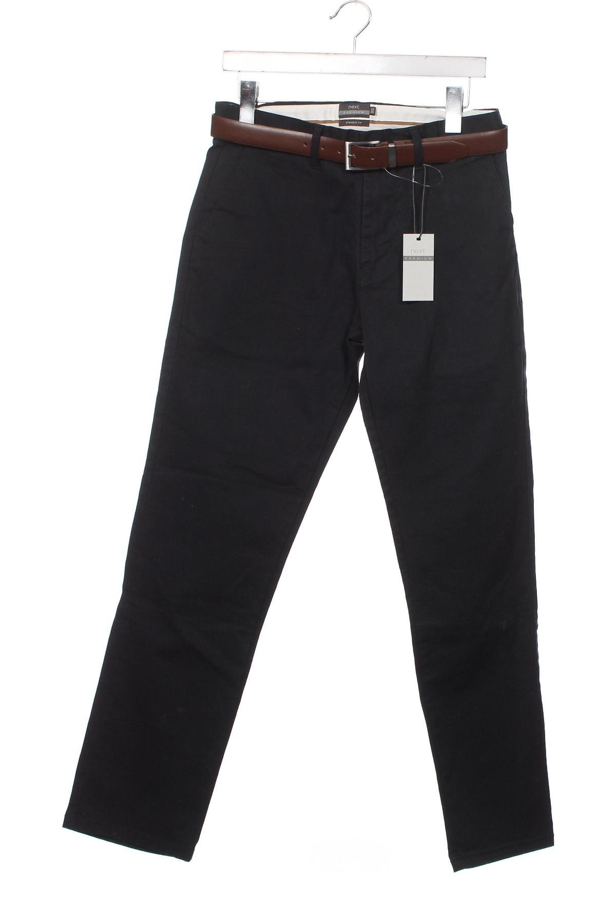 Pantaloni de bărbați Next, Mărime S, Culoare Albastru, Preț 221,94 Lei