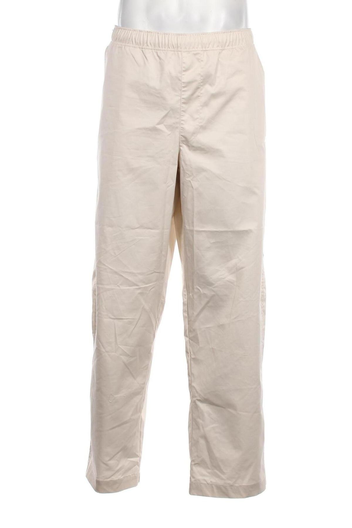 Pantaloni de bărbați Nike, Mărime XL, Culoare Ecru, Preț 273,26 Lei