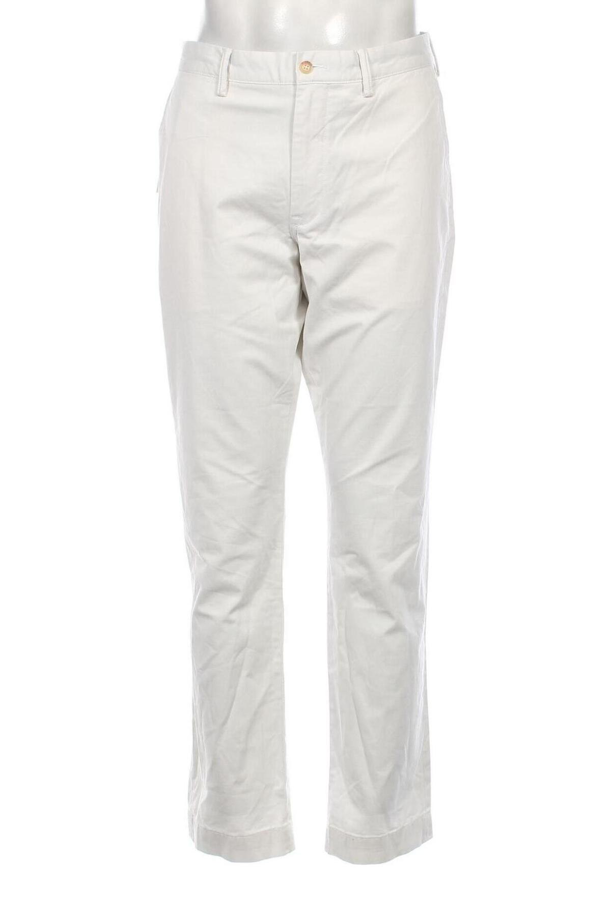 Ανδρικό παντελόνι Polo By Ralph Lauren, Μέγεθος L, Χρώμα Λευκό, Τιμή 74,46 €
