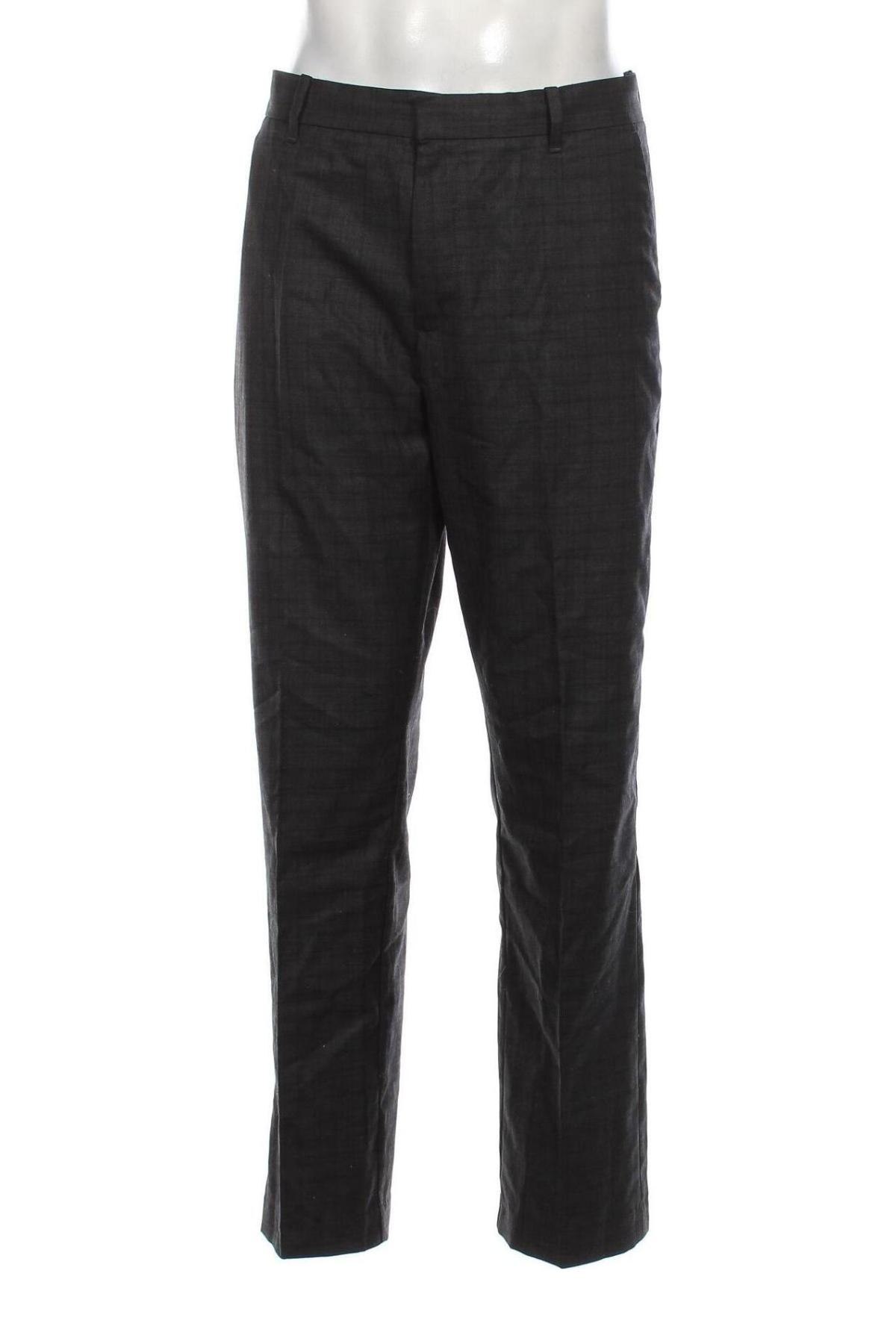 Pantaloni de bărbați Tailored, Mărime L, Culoare Gri, Preț 16,78 Lei