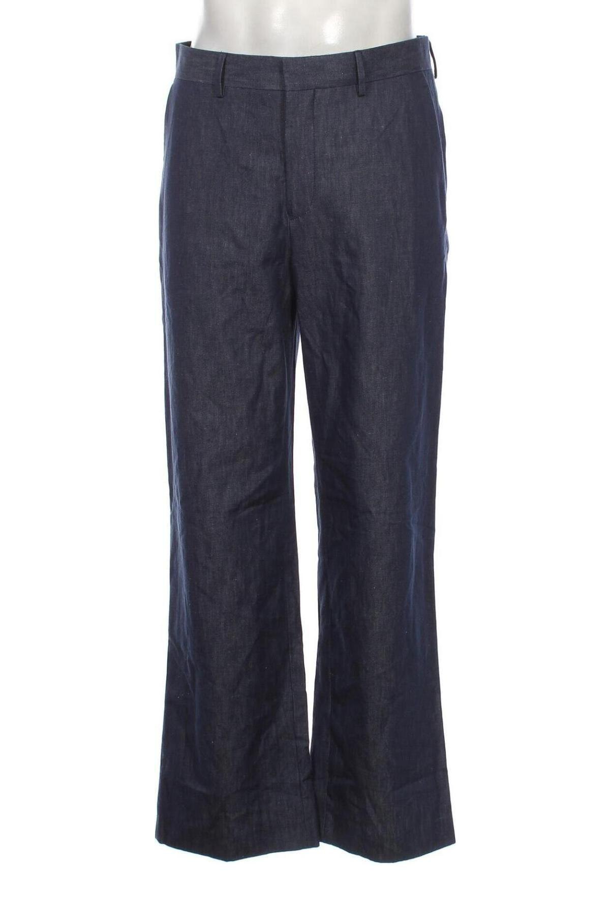 Pantaloni de bărbați Tiger Of Sweden, Mărime M, Culoare Albastru, Preț 628,29 Lei