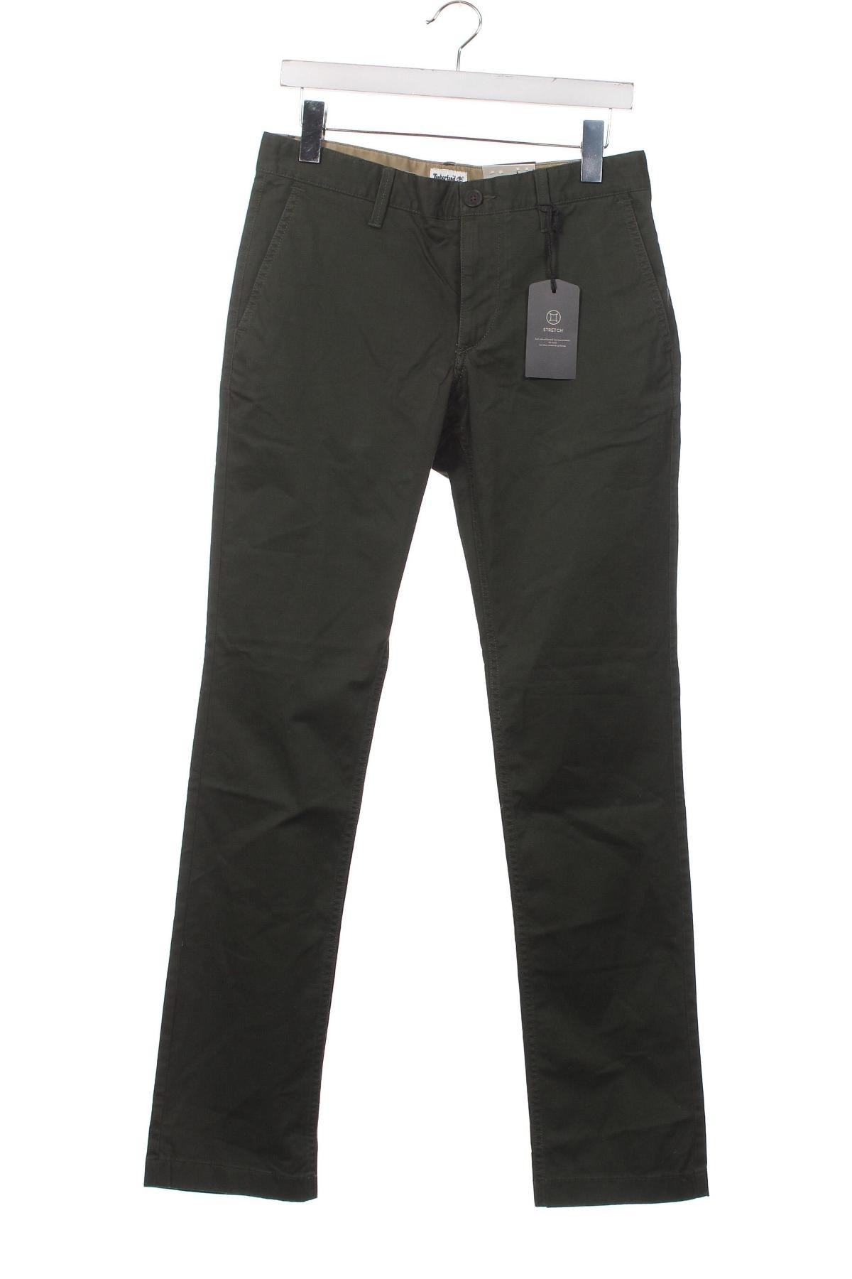 Pantaloni de bărbați Timberland, Mărime M, Culoare Verde, Preț 628,29 Lei