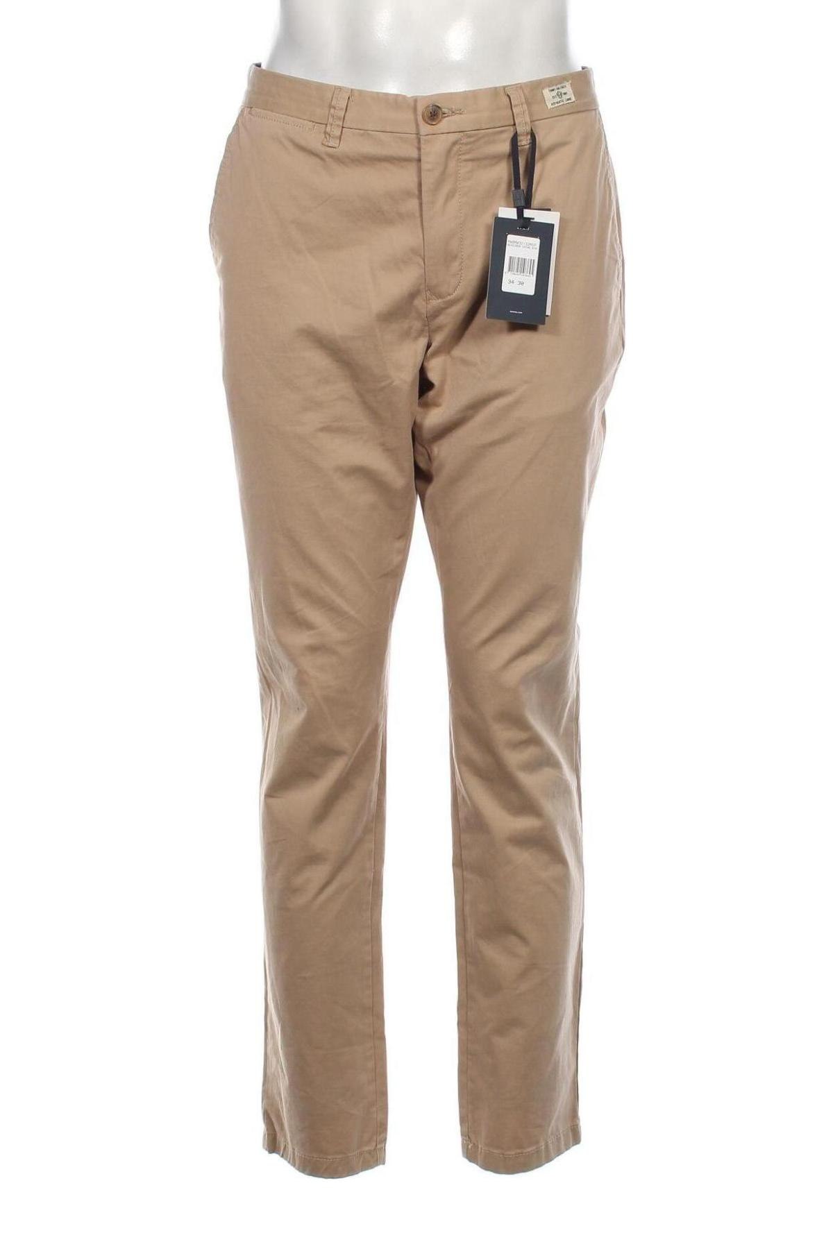 Мъжки панталон Tommy Hilfiger, Размер L, Цвят Бежов, Цена 231,00 лв.