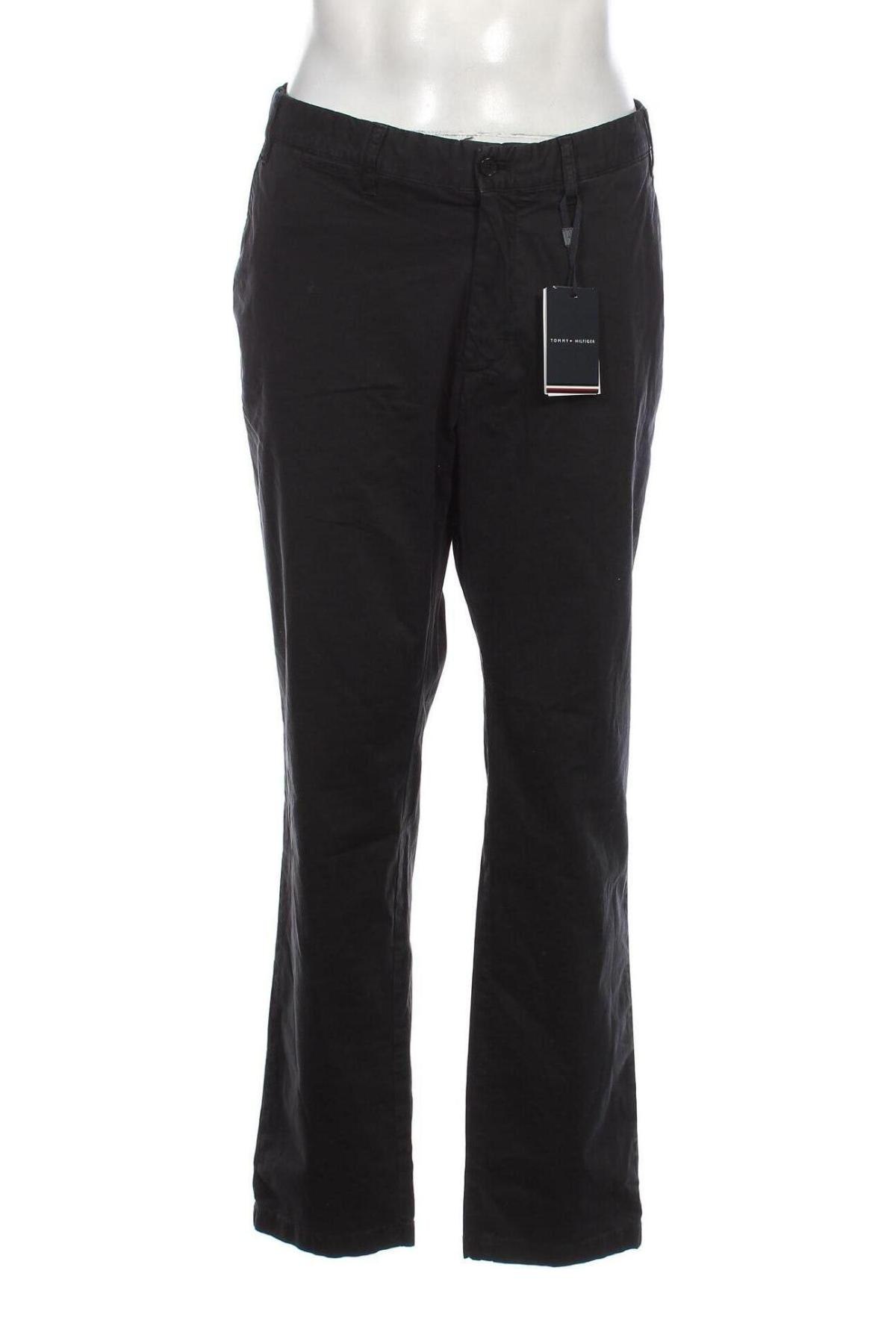 Мъжки панталон Tommy Hilfiger, Размер XL, Цвят Черен, Цена 231,00 лв.