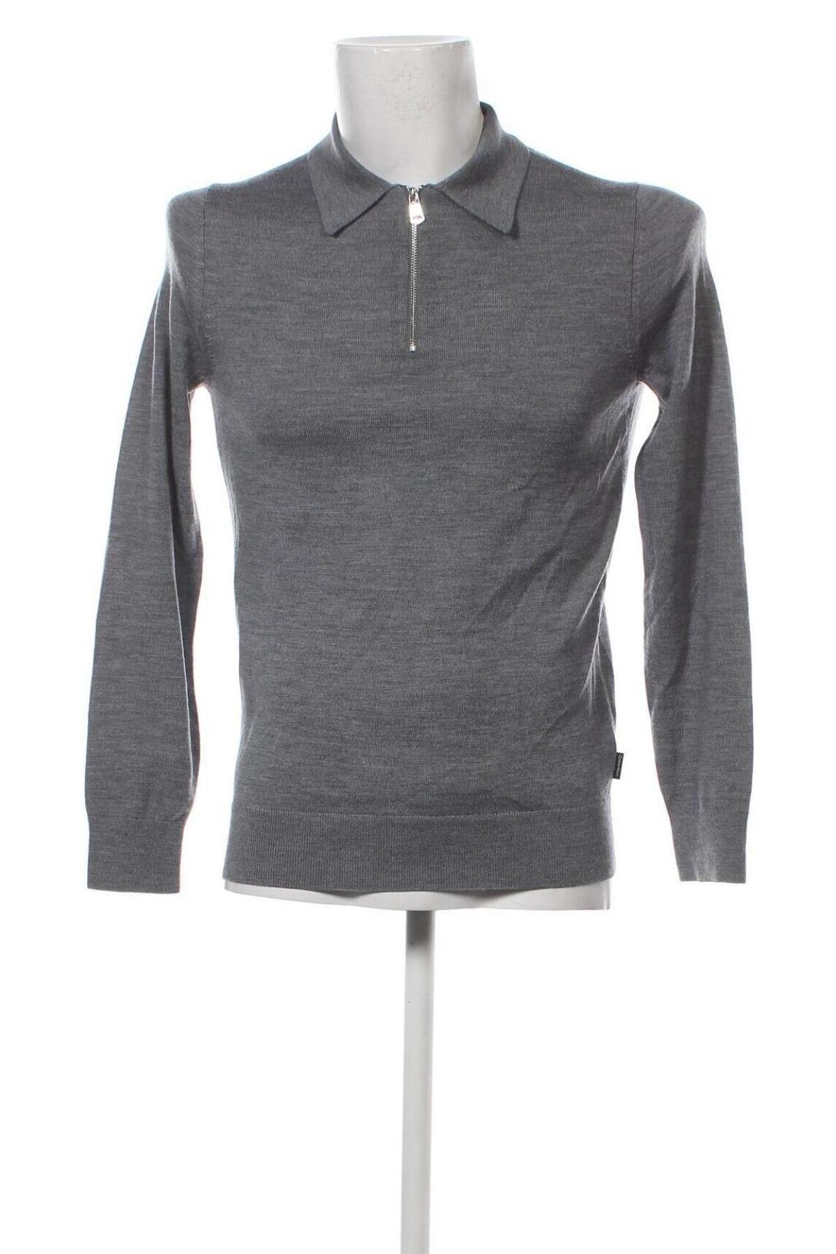 Pánsky sveter  Calvin Klein, Veľkosť XS, Farba Sivá, Cena  39,45 €