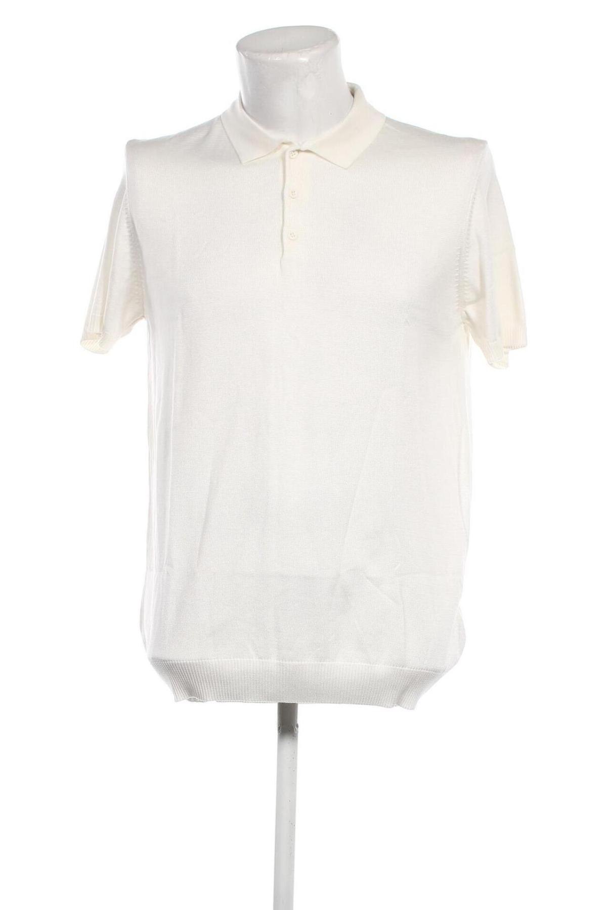 Ανδρικό πουλόβερ Defacto, Μέγεθος XL, Χρώμα Λευκό, Τιμή 23,71 €