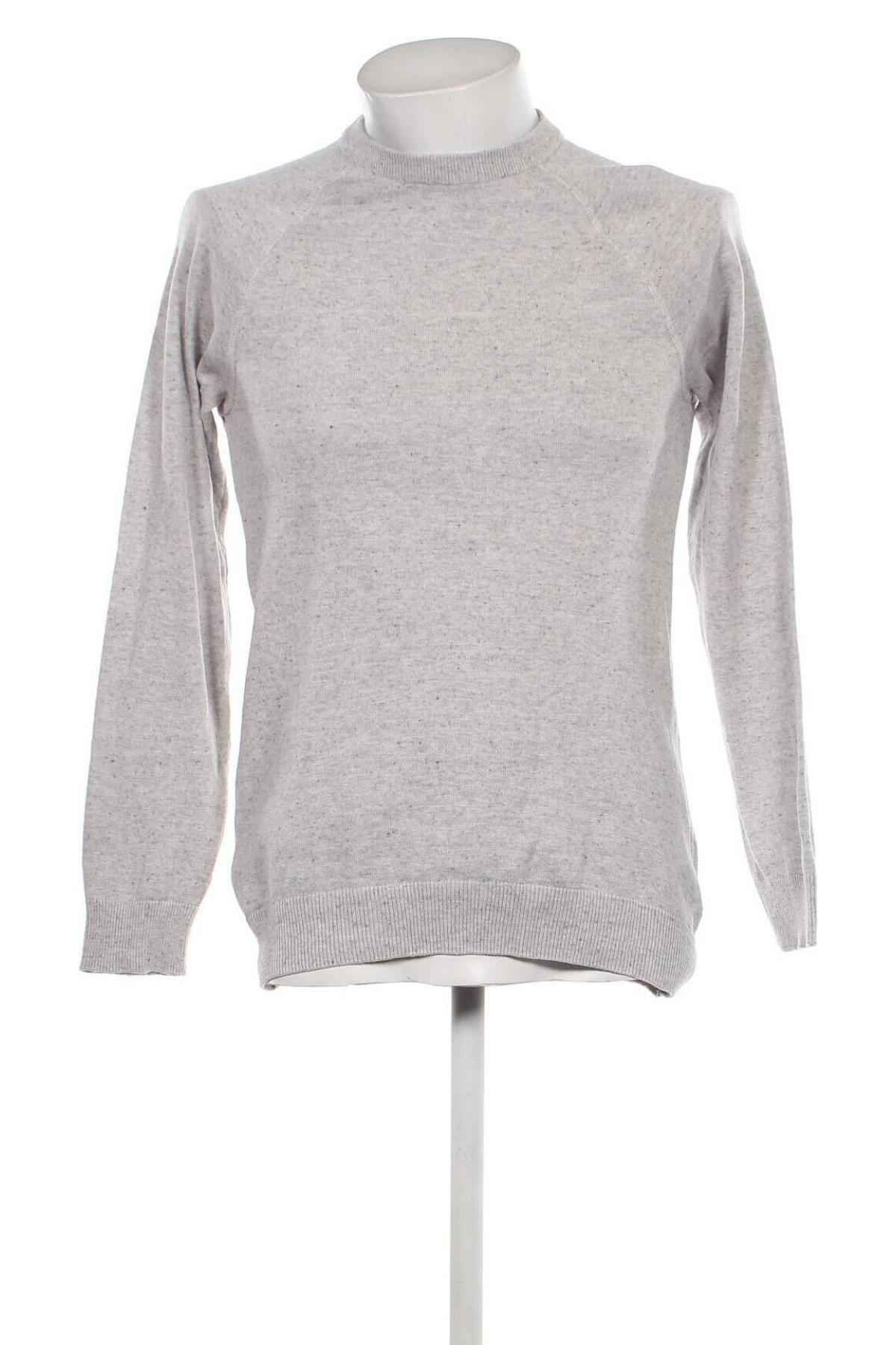 Мъжки пуловер H&M L.O.G.G., Размер S, Цвят Сив, Цена 5,22 лв.