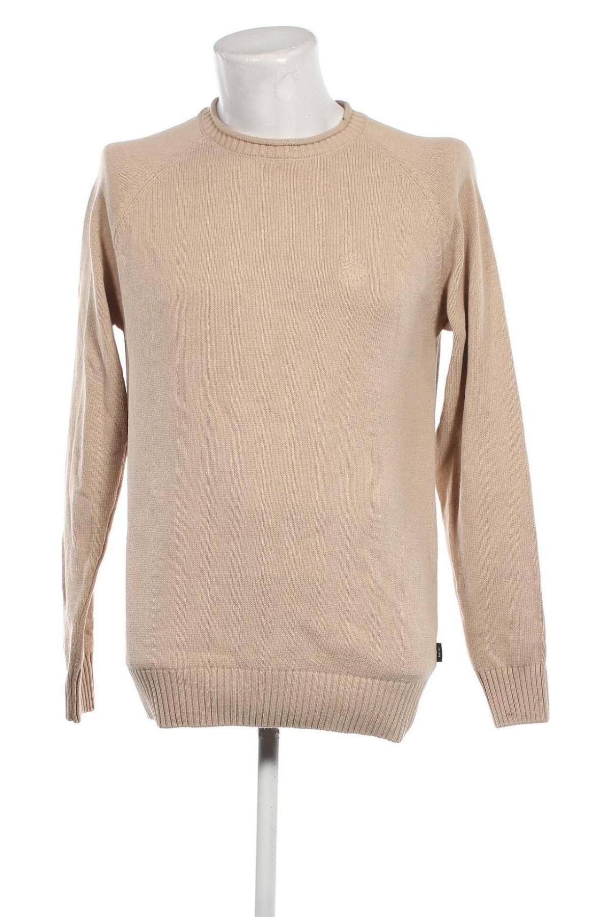 Ανδρικό πουλόβερ Indicode, Μέγεθος L, Χρώμα  Μπέζ, Τιμή 9,28 €