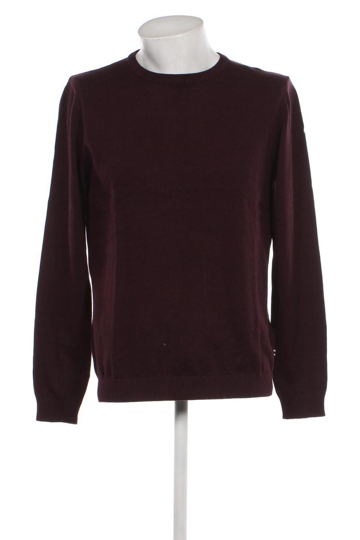 Ανδρικό πουλόβερ Jack & Jones, Μέγεθος L, Χρώμα Κόκκινο, Τιμή 10,52 €