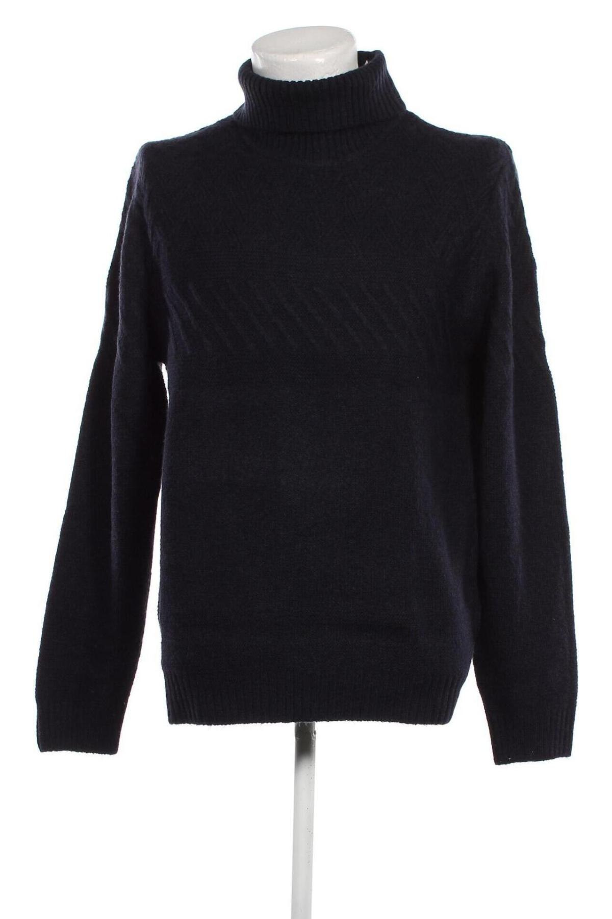 Мъжки пуловер Jack & Jones PREMIUM, Размер XL, Цвят Син, Цена 68,00 лв.