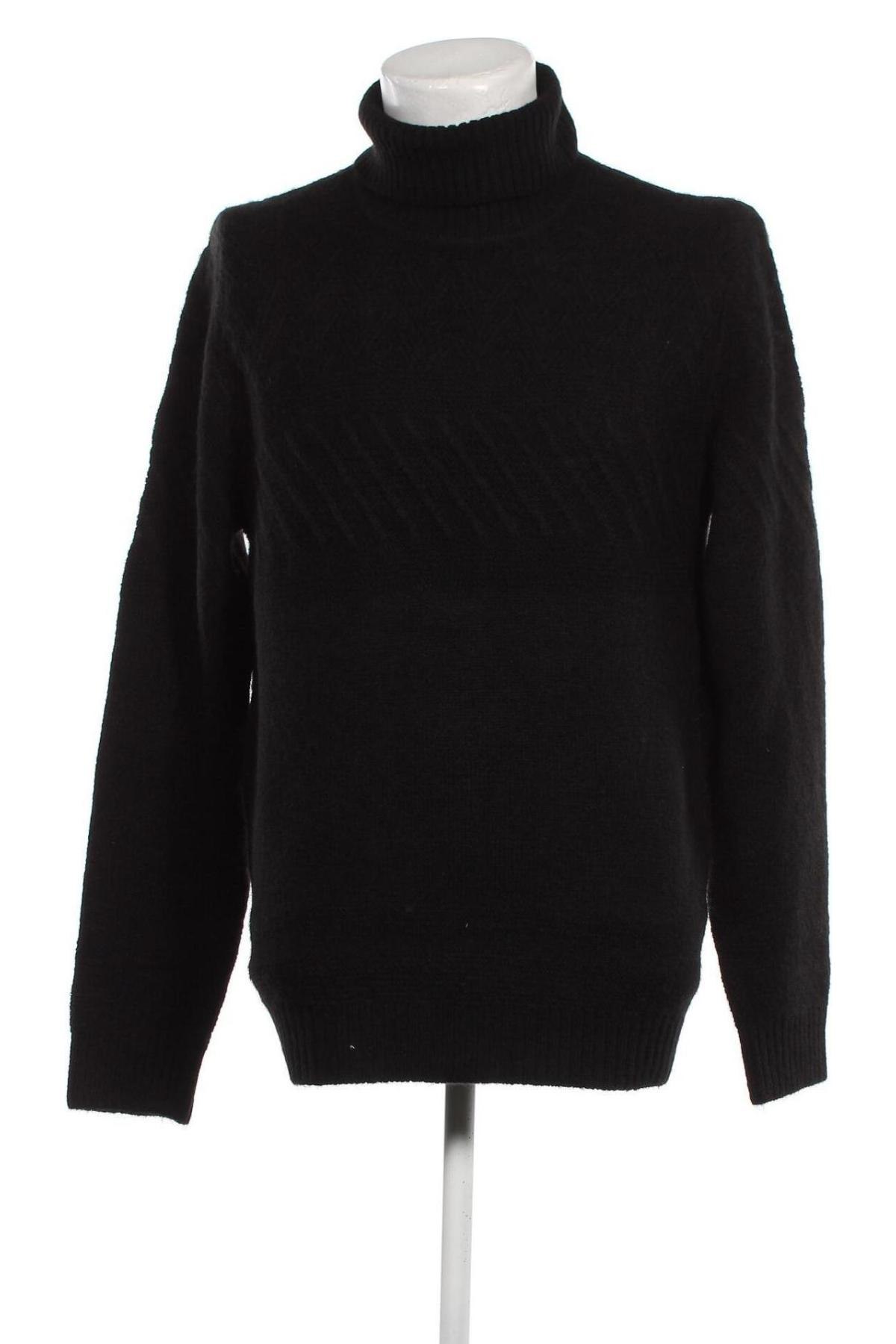 Ανδρικό πουλόβερ Jack & Jones PREMIUM, Μέγεθος L, Χρώμα Μαύρο, Τιμή 10,52 €