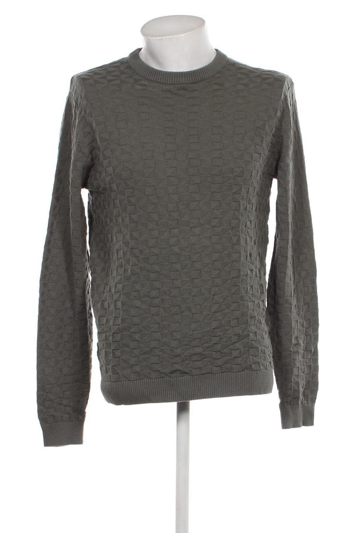 Мъжки пуловер Only & Sons, Размер M, Цвят Зелен, Цена 17,02 лв.