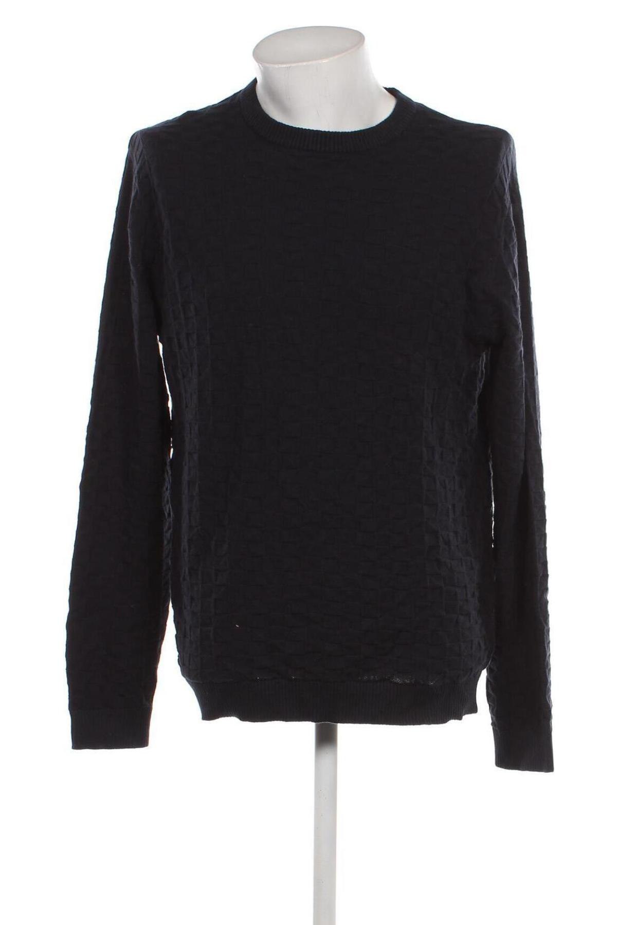 Ανδρικό πουλόβερ Only & Sons, Μέγεθος L, Χρώμα Μπλέ, Τιμή 7,35 €