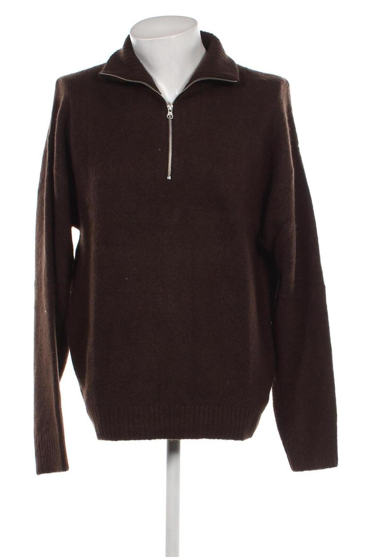 Ανδρικό πουλόβερ Originals By Jack & Jones, Μέγεθος XL, Χρώμα Καφέ, Τιμή 8,76 €