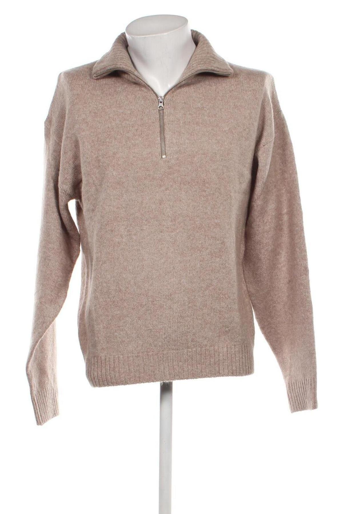 Ανδρικό πουλόβερ Originals By Jack & Jones, Μέγεθος M, Χρώμα  Μπέζ, Τιμή 16,82 €