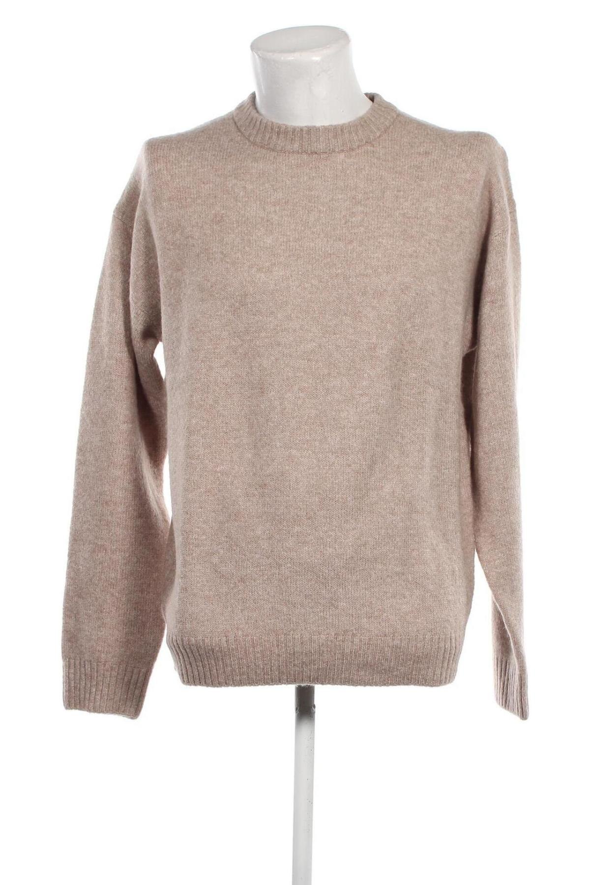 Ανδρικό πουλόβερ Originals By Jack & Jones, Μέγεθος L, Χρώμα  Μπέζ, Τιμή 8,41 €