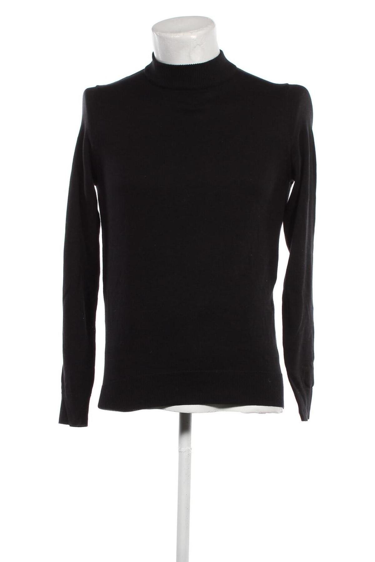 Ανδρικό πουλόβερ Pier One, Μέγεθος S, Χρώμα Μαύρο, Τιμή 9,25 €