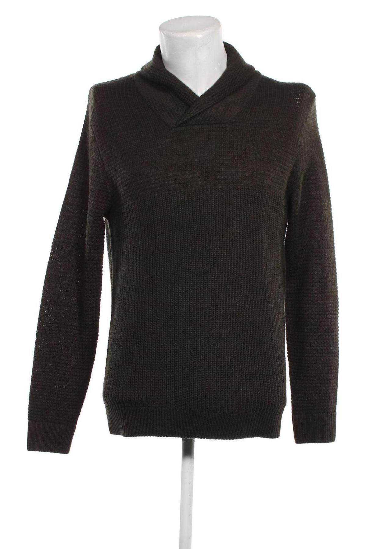 Ανδρικό πουλόβερ Produkt by Jack & Jones, Μέγεθος L, Χρώμα Πράσινο, Τιμή 7,36 €