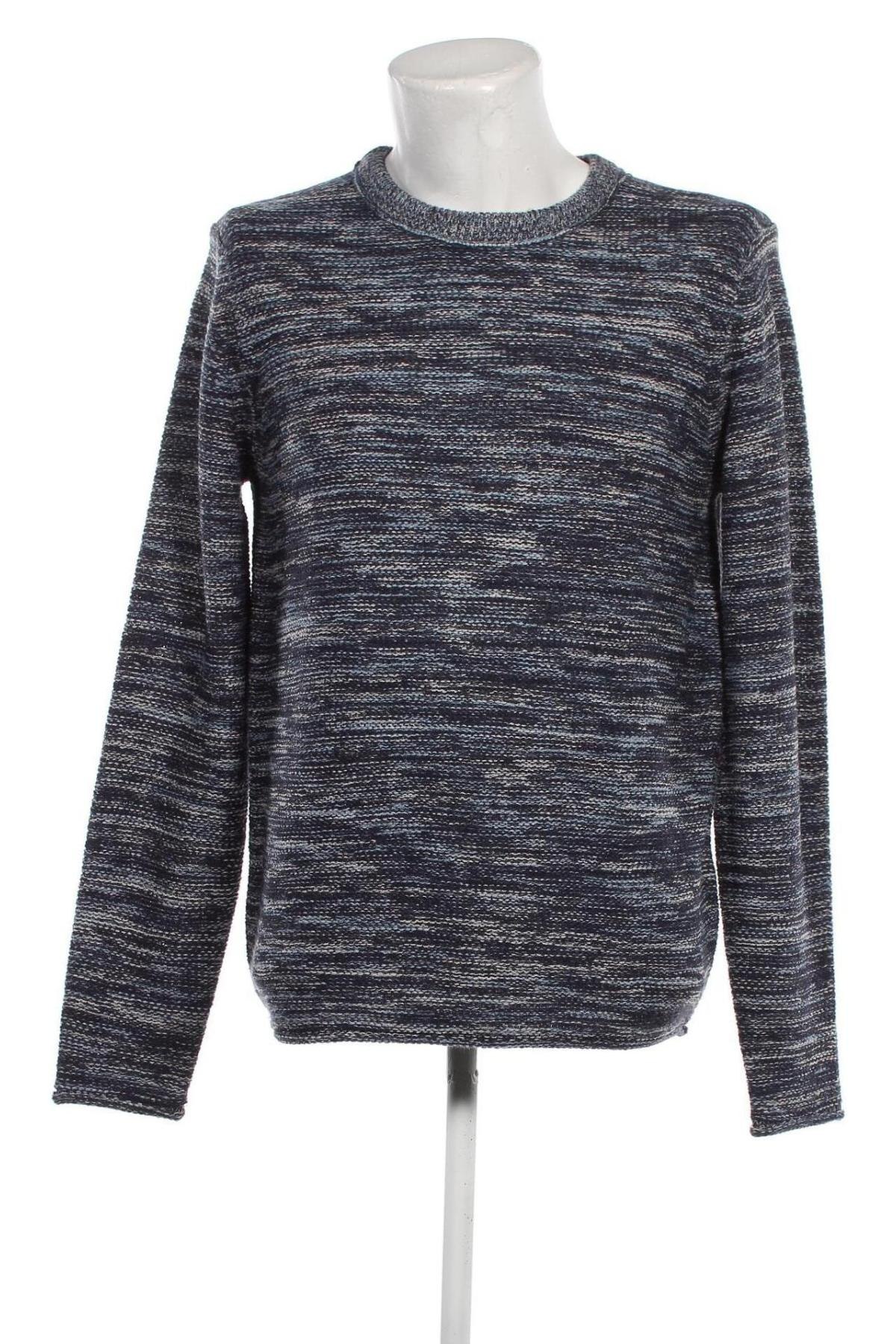 Męski sweter Produkt by Jack & Jones, Rozmiar L, Kolor Niebieski, Cena 63,44 zł