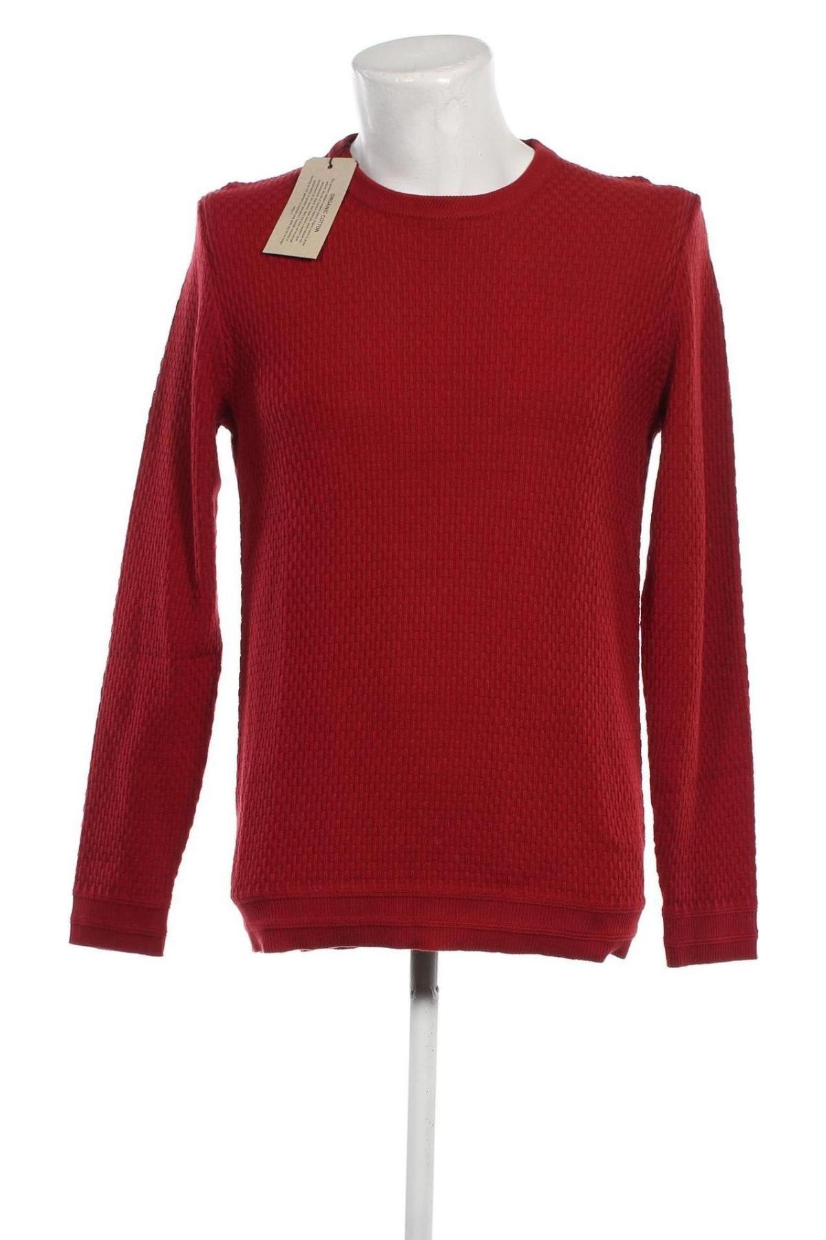 Мъжки пуловер Selected Homme, Размер L, Цвят Червен, Цена 40,80 лв.