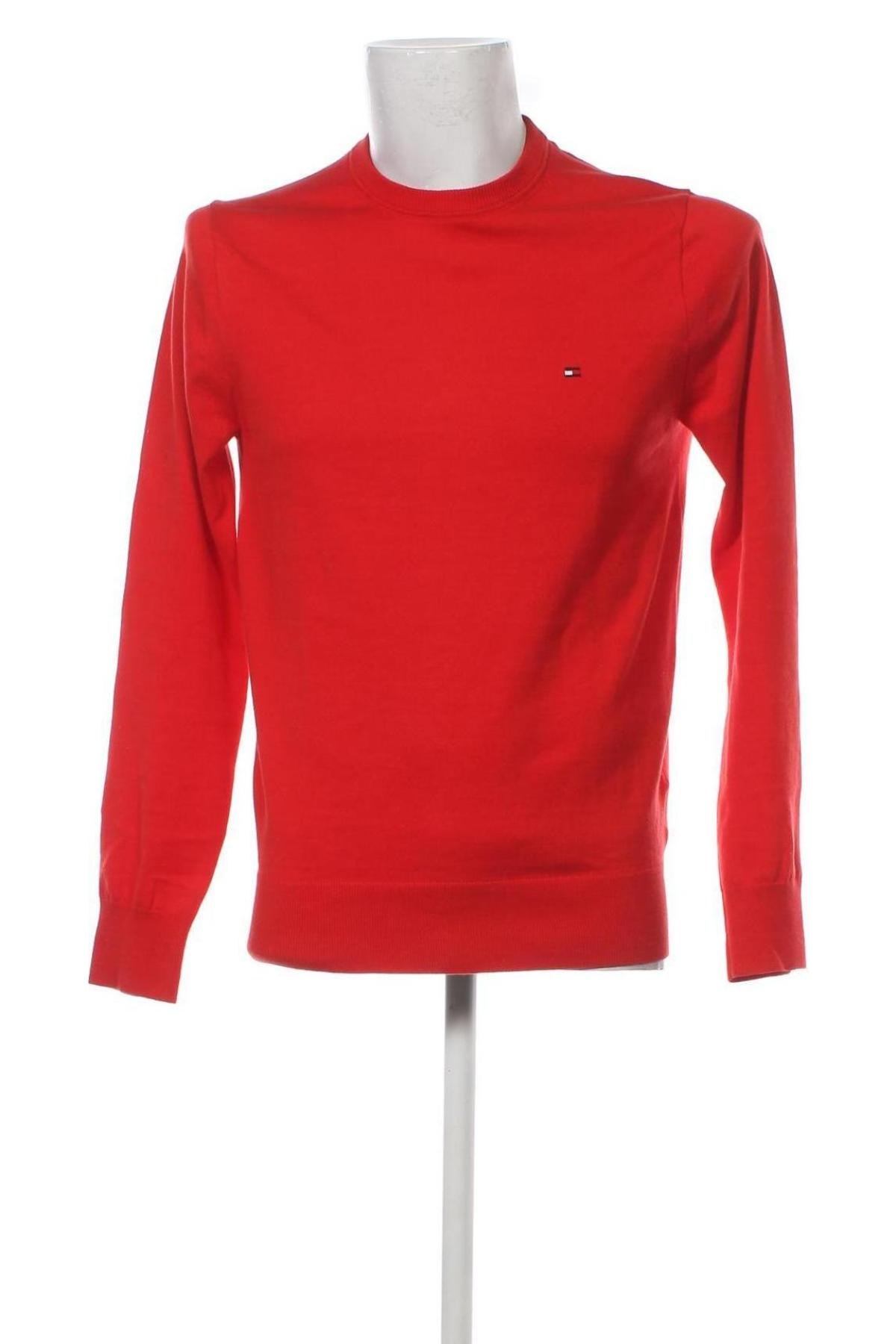 Мъжки пуловер Tommy Hilfiger, Размер S, Цвят Червен, Цена 80,85 лв.