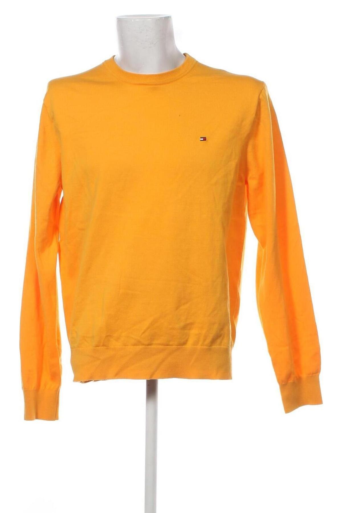 Мъжки пуловер Tommy Hilfiger, Размер XXL, Цвят Оранжев, Цена 80,85 лв.