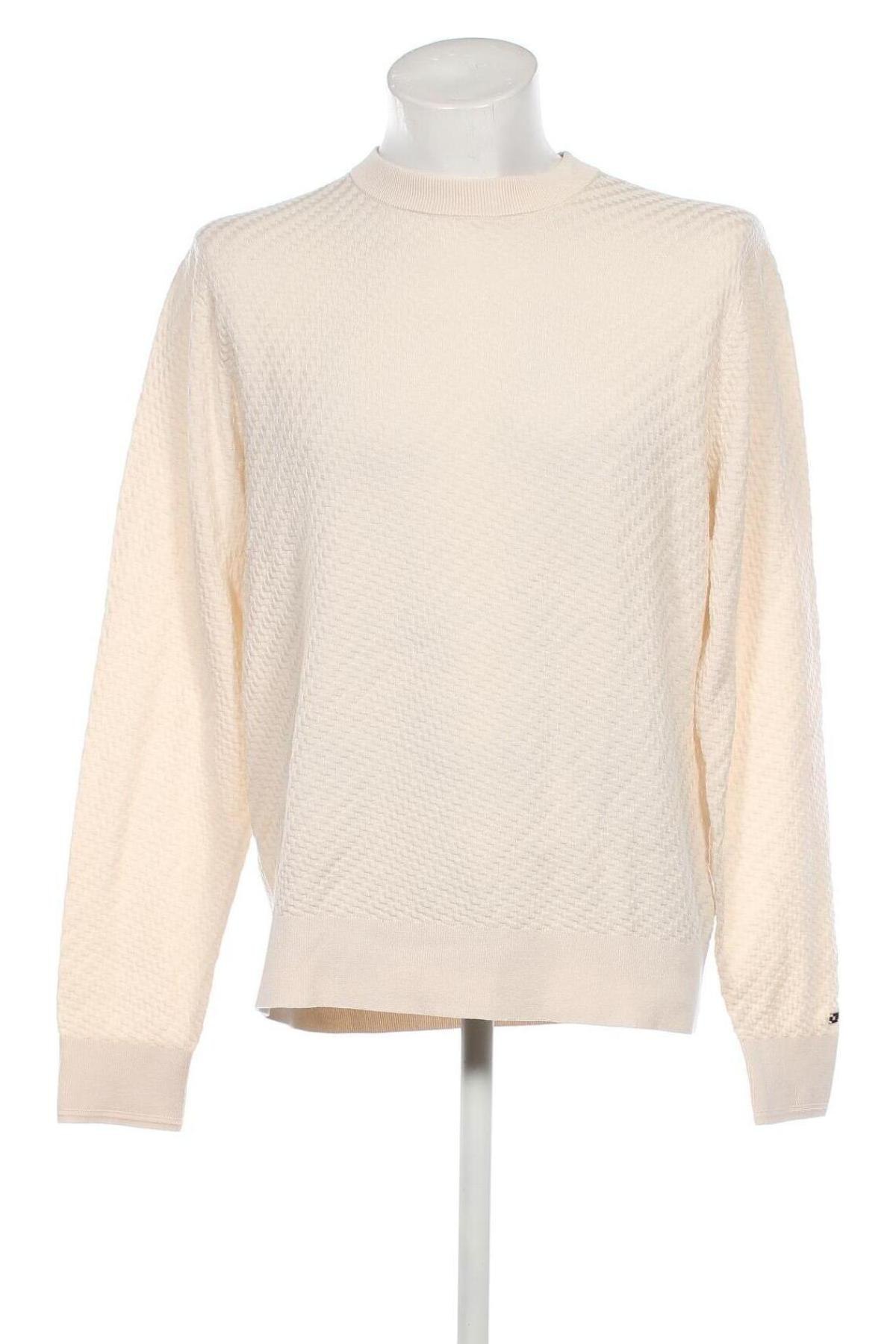 Herrenpullover Tommy Hilfiger, Größe XL, Farbe Beige, Preis € 56,26