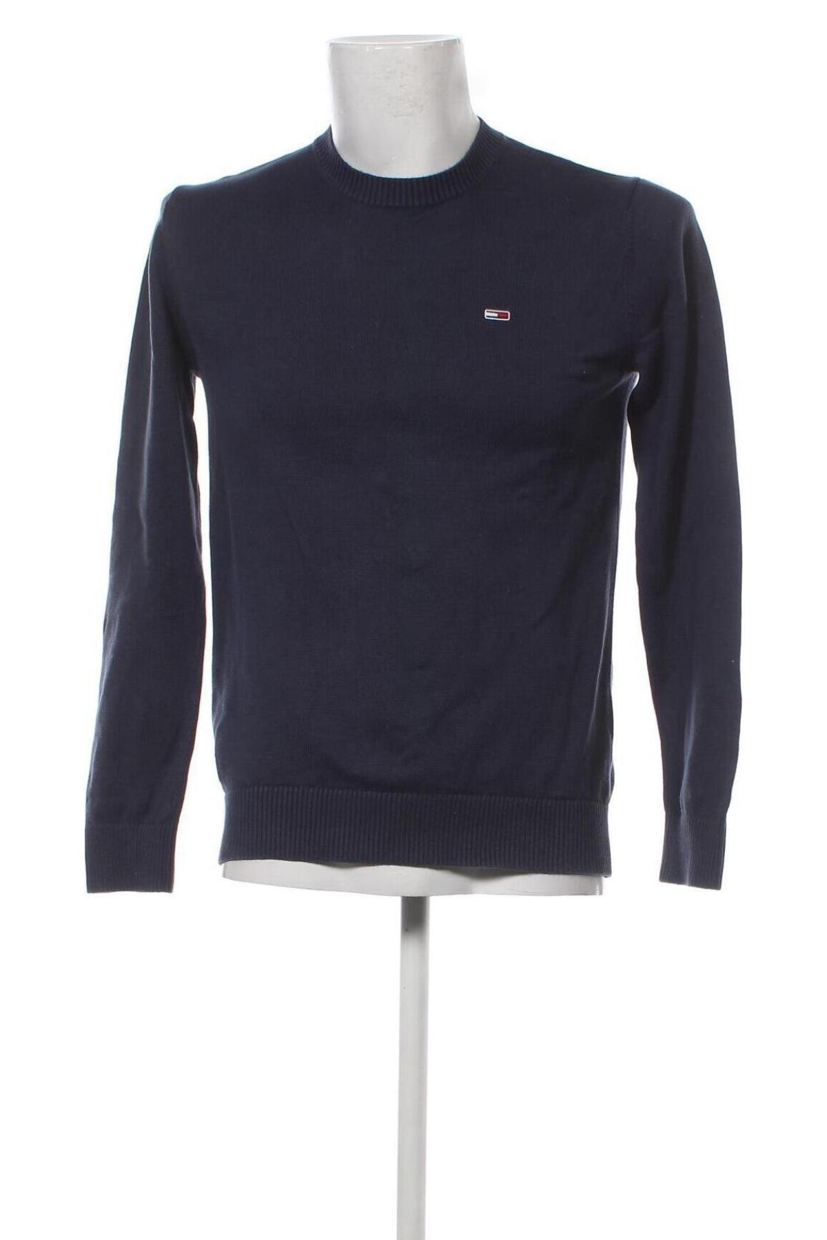 Herrenpullover Tommy Jeans, Größe S, Farbe Blau, Preis 56,26 €