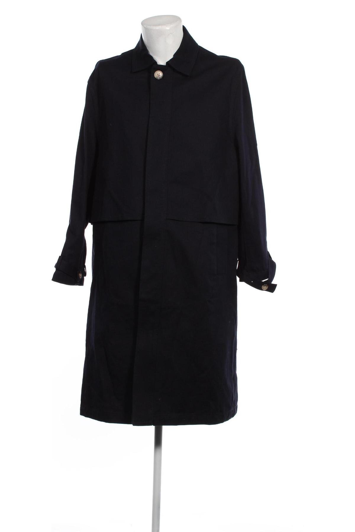 Pánsky prechodný kabát  Zara, Veľkosť L, Farba Modrá, Cena  70,10 €