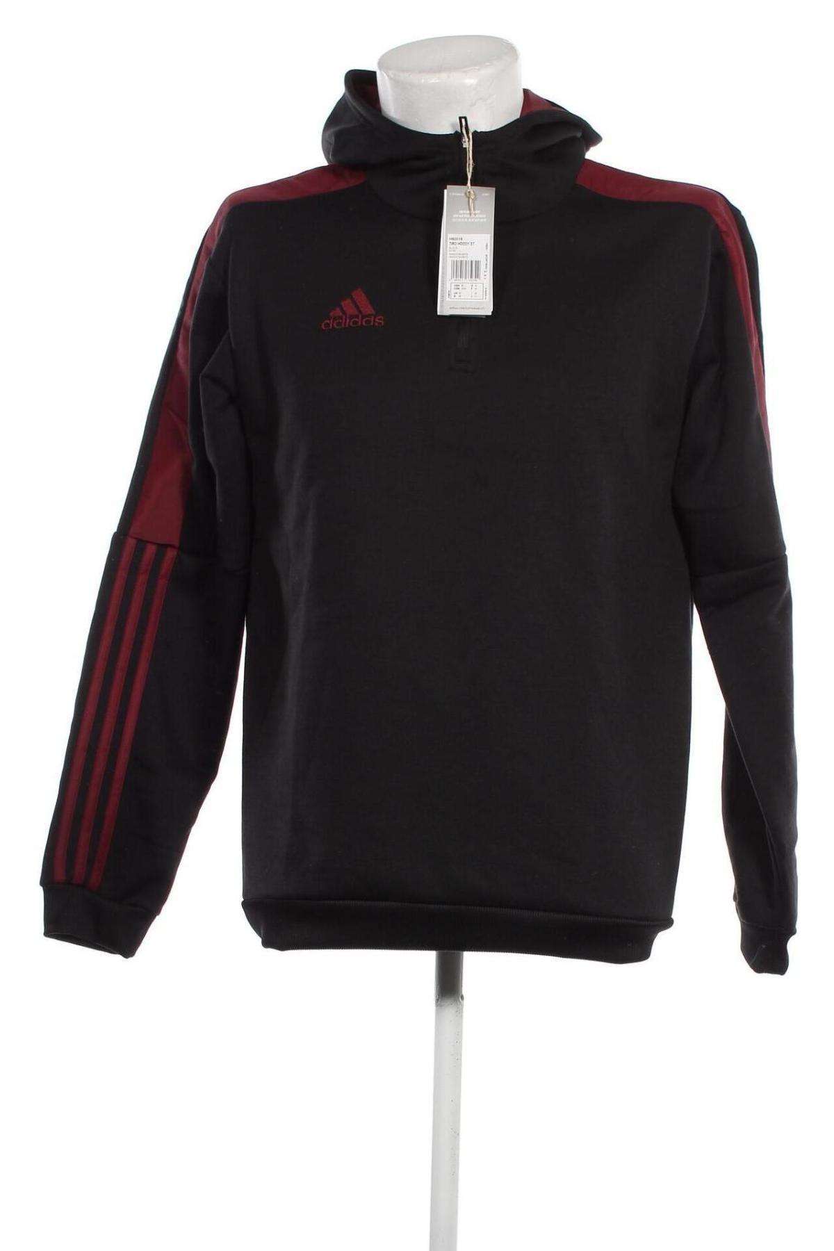 Ανδρικό φούτερ Adidas, Μέγεθος M, Χρώμα Μαύρο, Τιμή 60,31 €