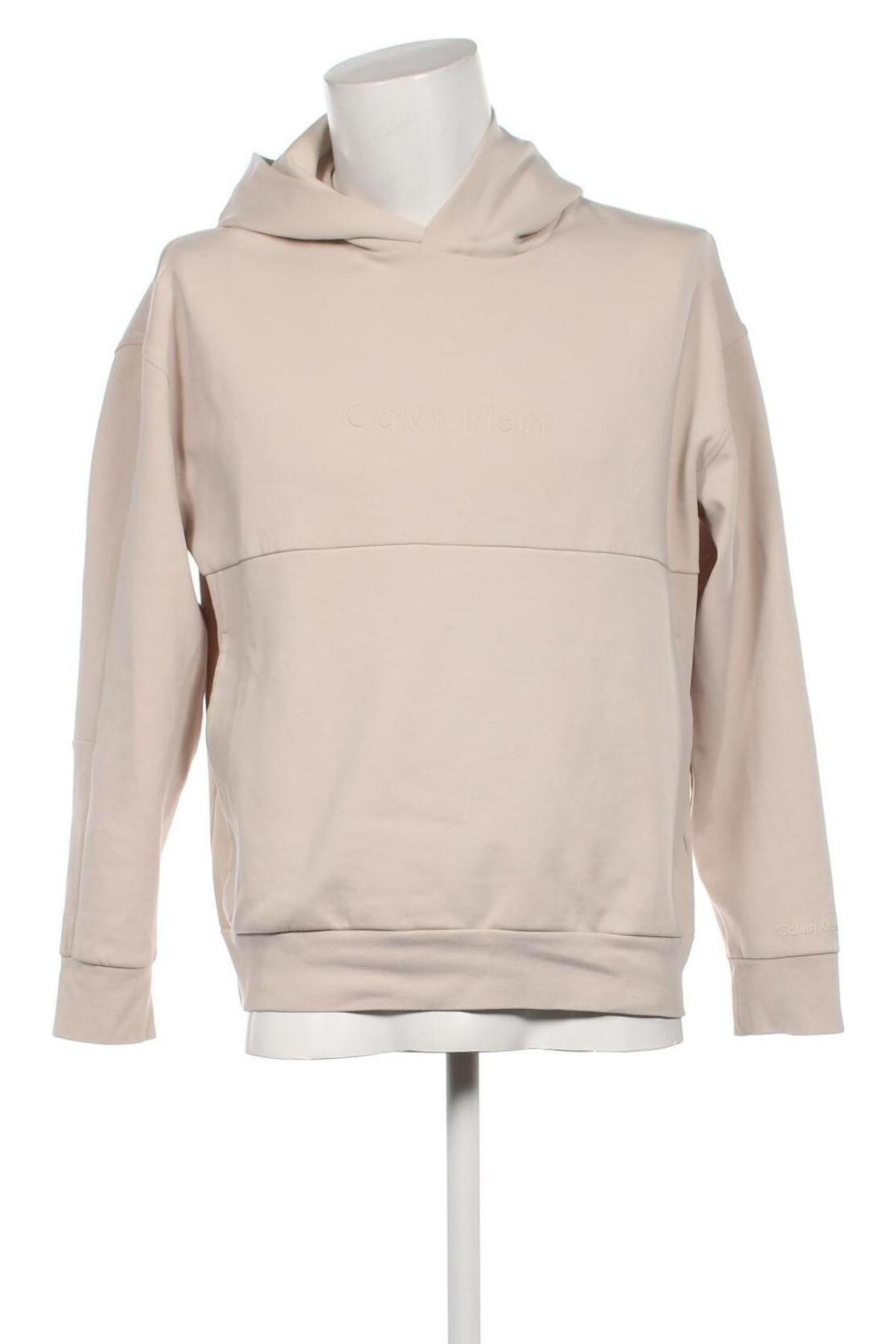 Herren Sweatshirt Calvin Klein, Größe M, Farbe Ecru, Preis € 44,50