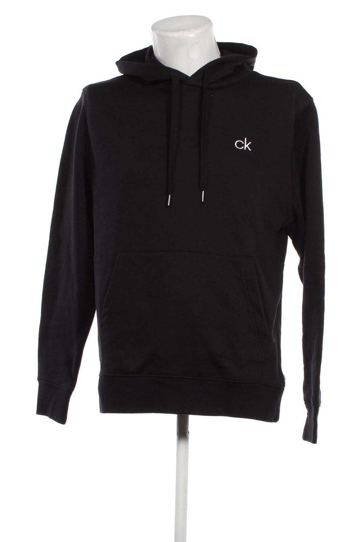 Herren Sweatshirt Calvin Klein, Größe L, Farbe Schwarz, Preis 77,32 €
