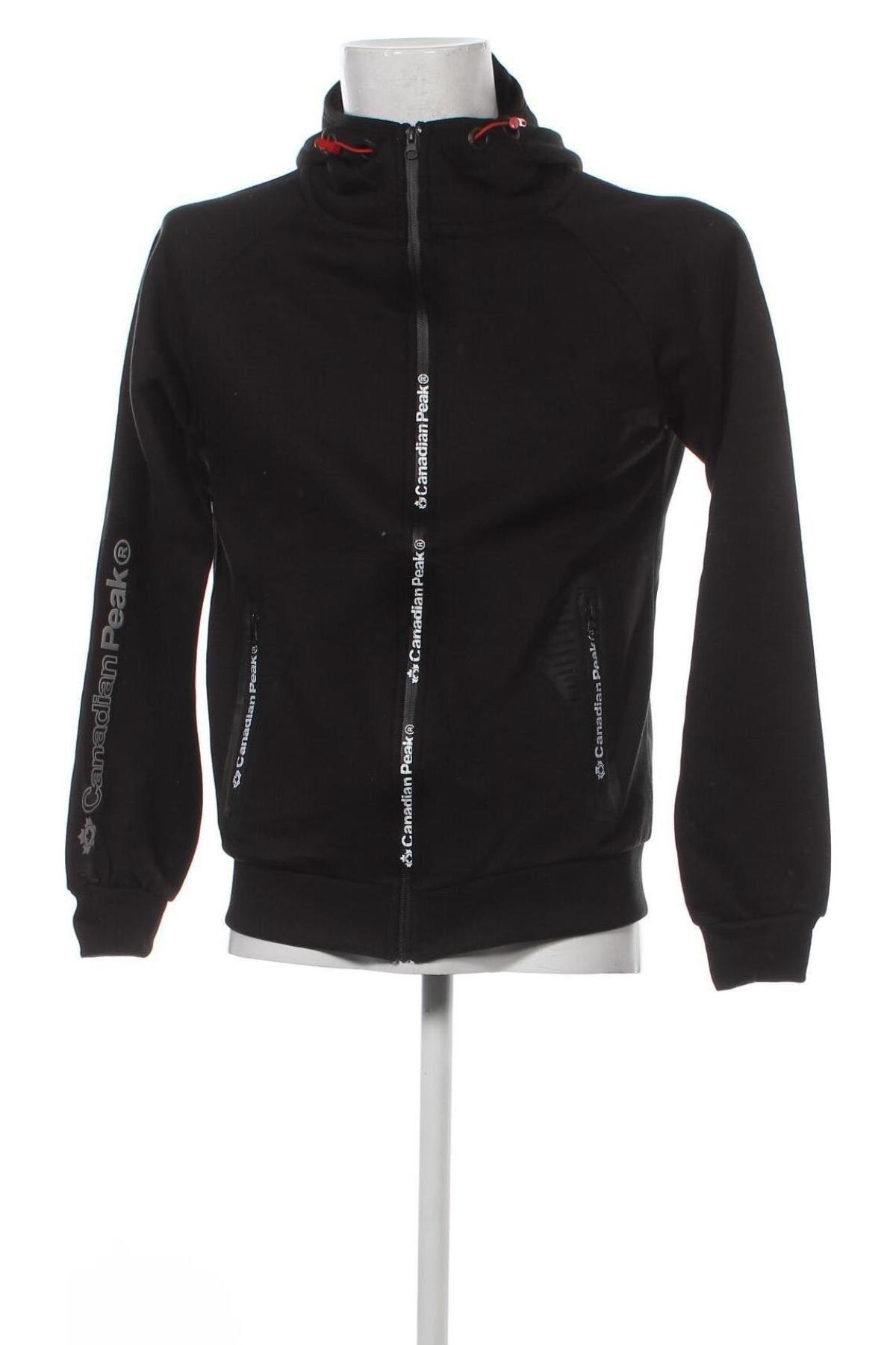Herren Sweatshirt Canadian Peak, Größe M, Farbe Schwarz, Preis 28,35 €