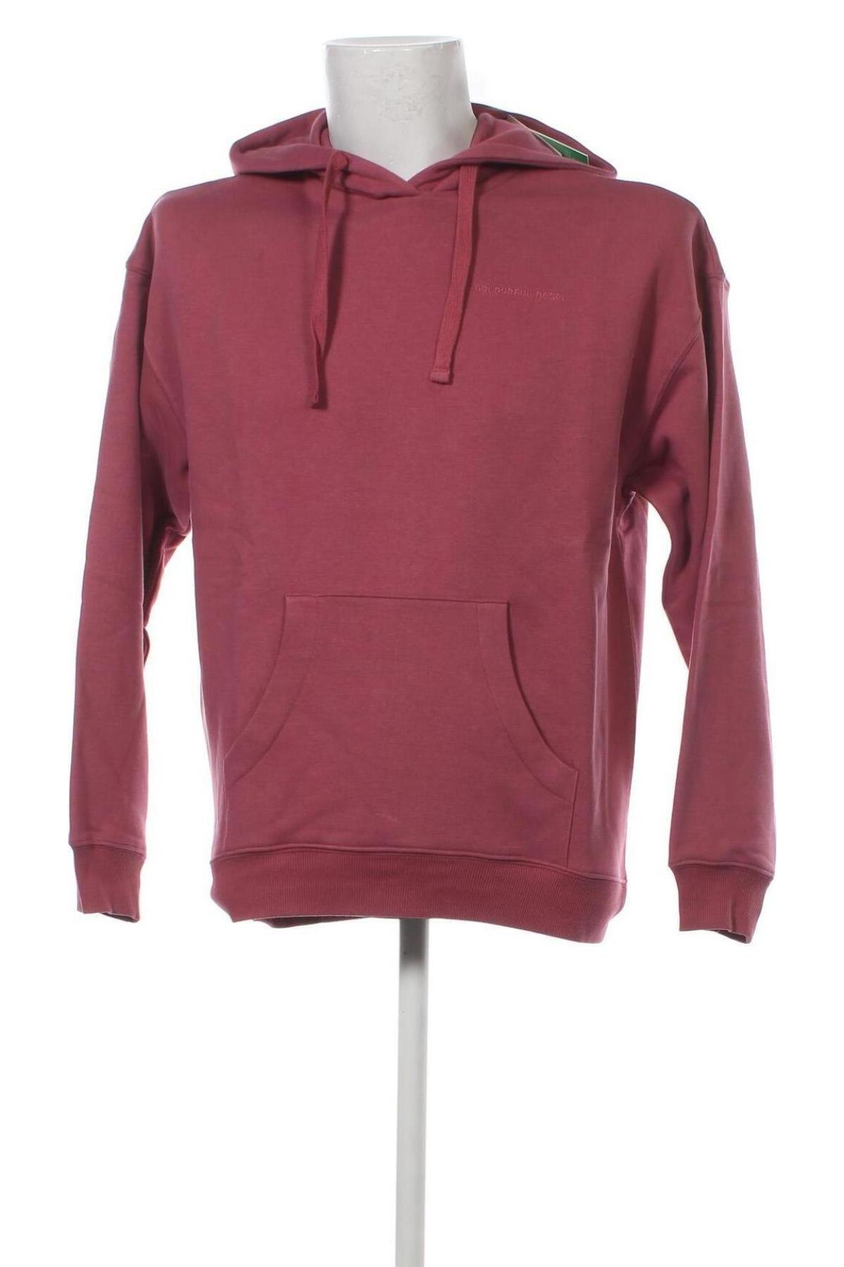 Ανδρικό φούτερ Colourful Rebel, Μέγεθος S, Χρώμα Ρόζ , Τιμή 12,11 €