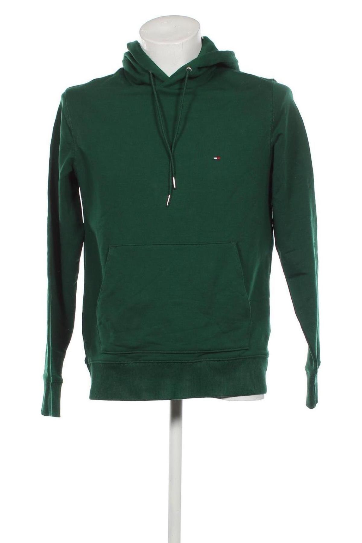 Ανδρικό φούτερ Tommy Hilfiger, Μέγεθος M, Χρώμα Πράσινο, Τιμή 112,58 €