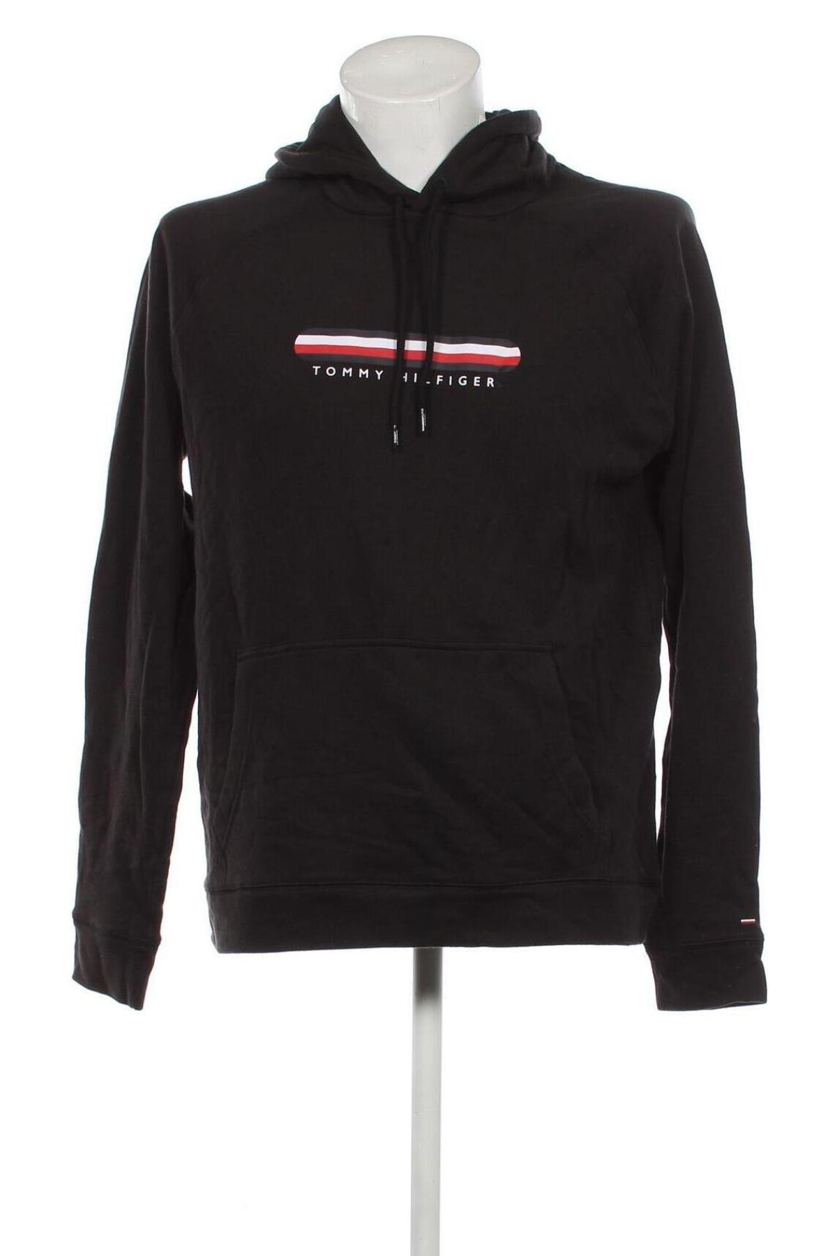 Herren Sweatshirt Tommy Hilfiger, Größe L, Farbe Schwarz, Preis 60,79 €