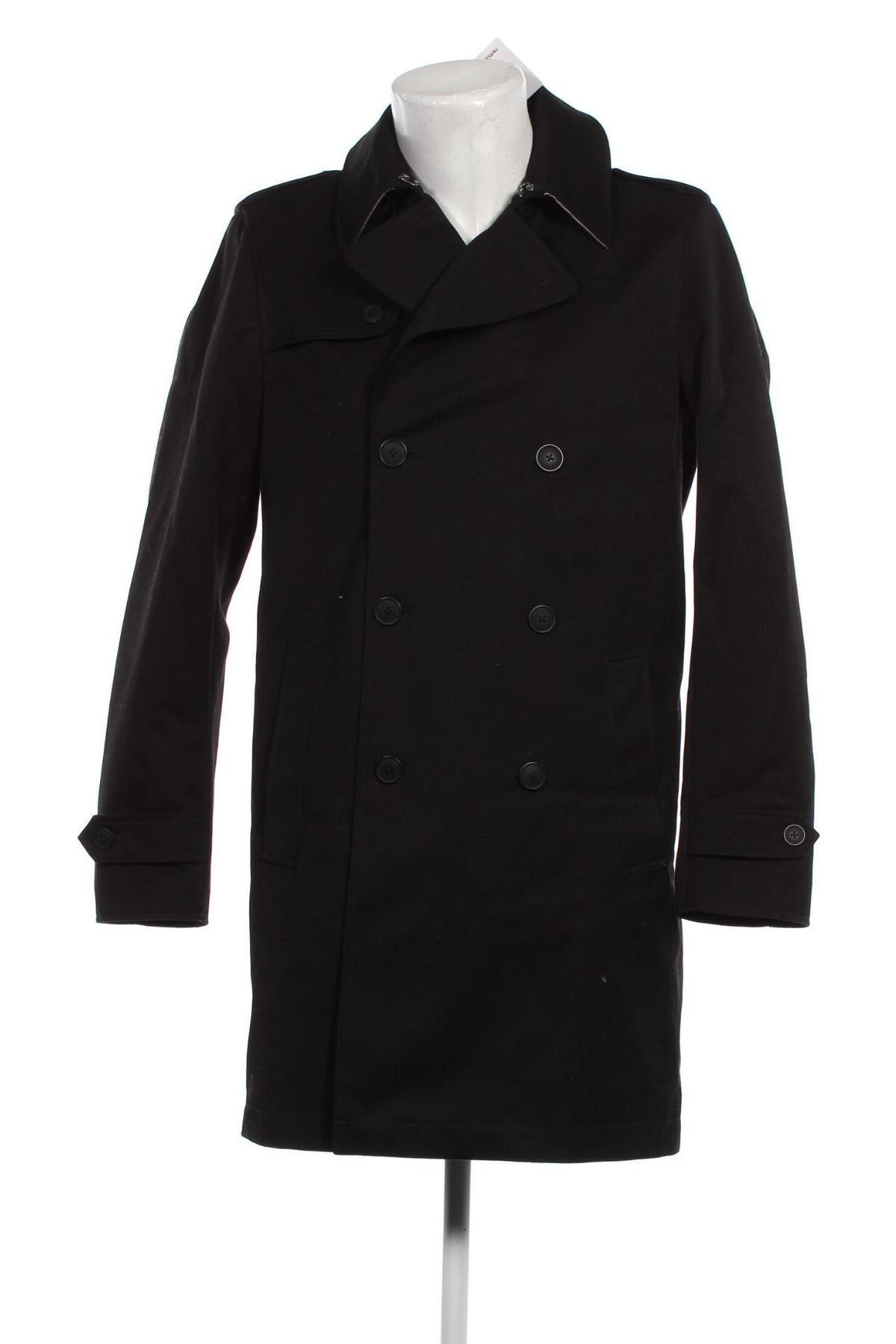 Palton de bărbați Selected Homme, Mărime S, Culoare Negru, Preț 121,38 Lei