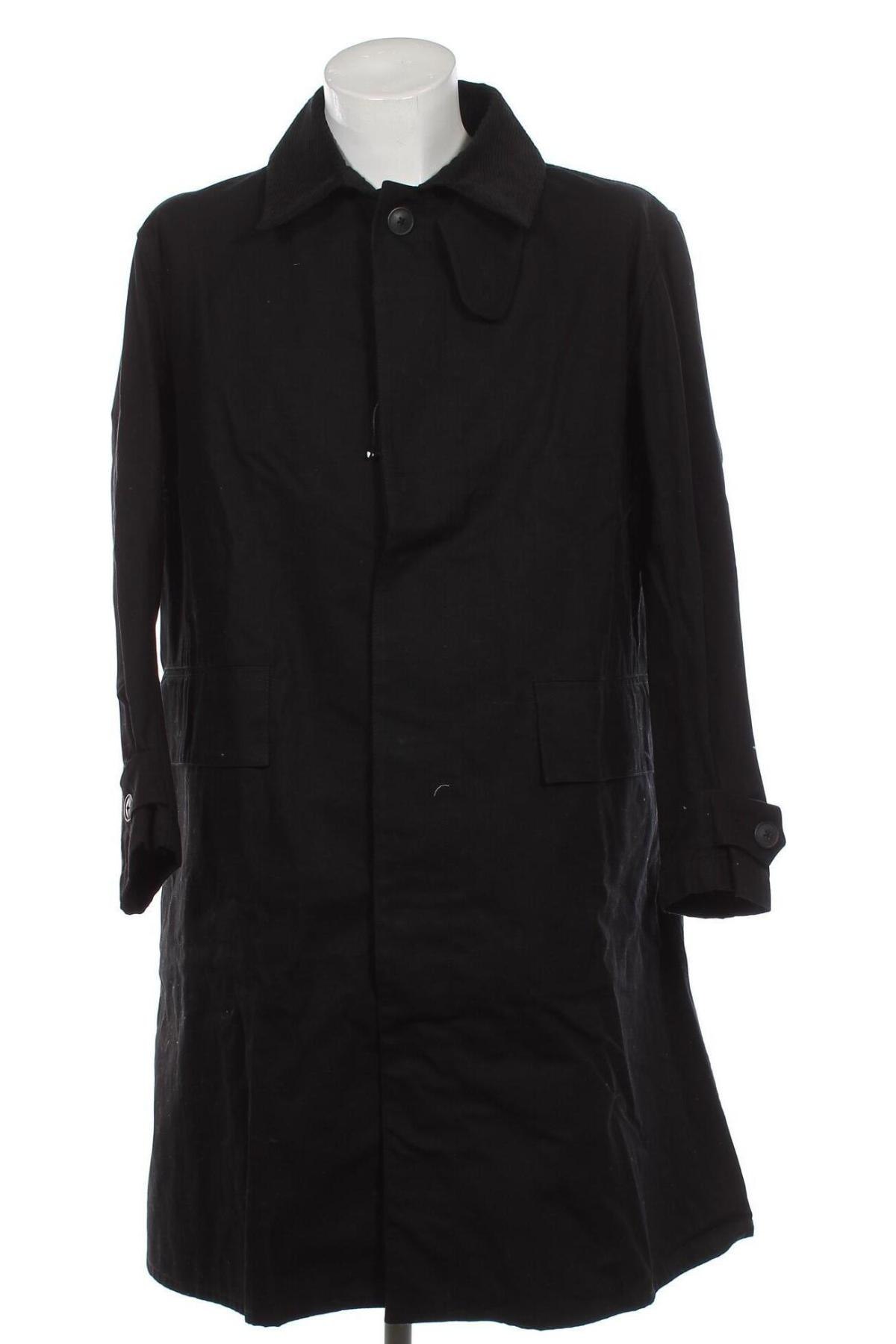 Herrenmantel Zara, Größe M, Farbe Schwarz, Preis 7,87 €