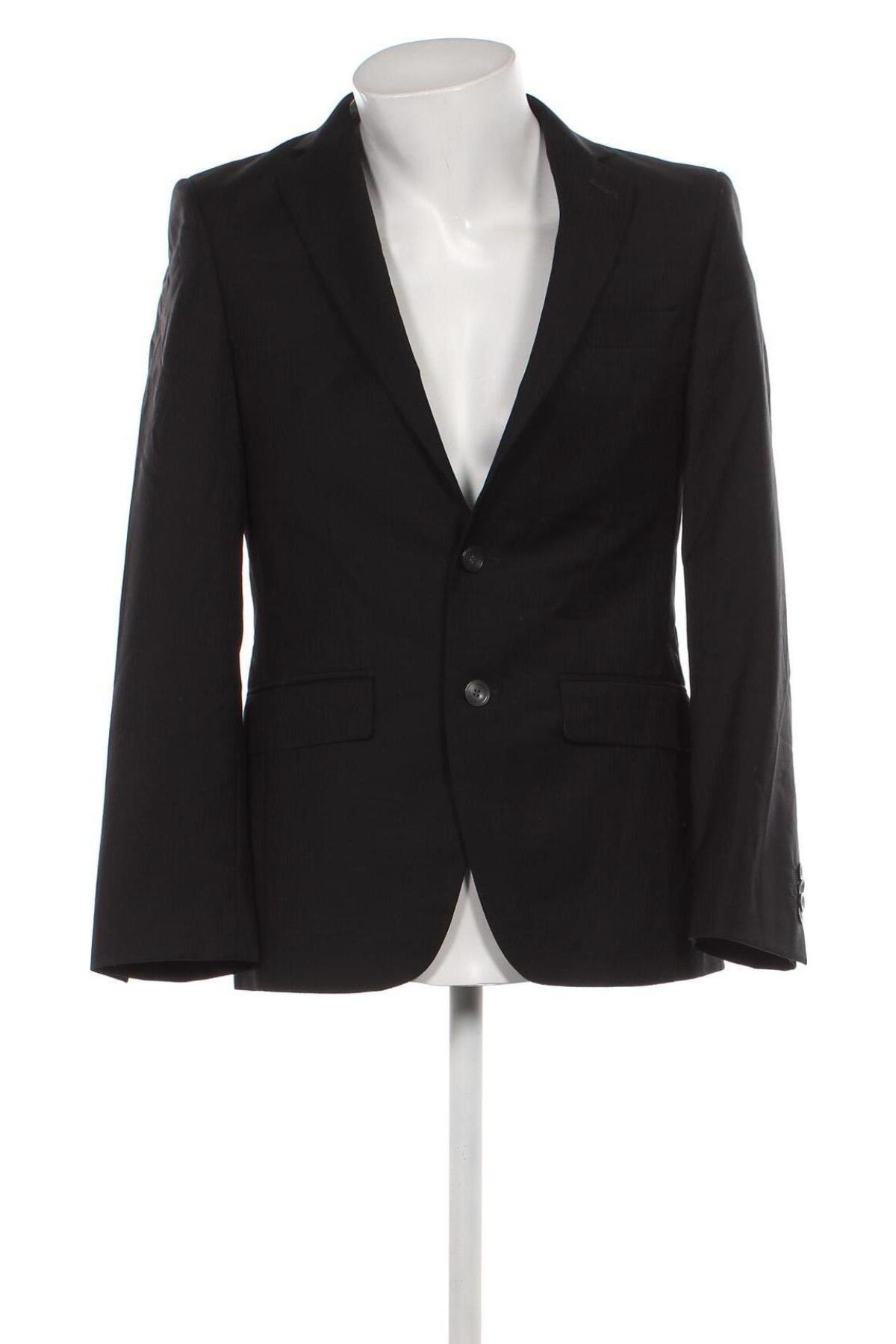 Ανδρικό σακάκι Finshley&Harding, Μέγεθος M, Χρώμα Μαύρο, Τιμή 5,74 €